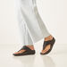 Le Confort Quilted Slip-On Sandals-Women%27s Flat Sandals-thumbnailMobile-0