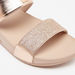 Le Confort Glitter Textured Slip-On Flatform Heeled Sandals-Women%27s Heel Sandals-thumbnailMobile-6