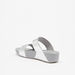Le Confort Glitter Textured Slip-On Flatform Heeled Sandals-Women%27s Heel Sandals-thumbnail-2