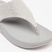 Le Confort Embellished Slip-On Thong Sandals-Women%27s Flat Sandals-thumbnailMobile-6