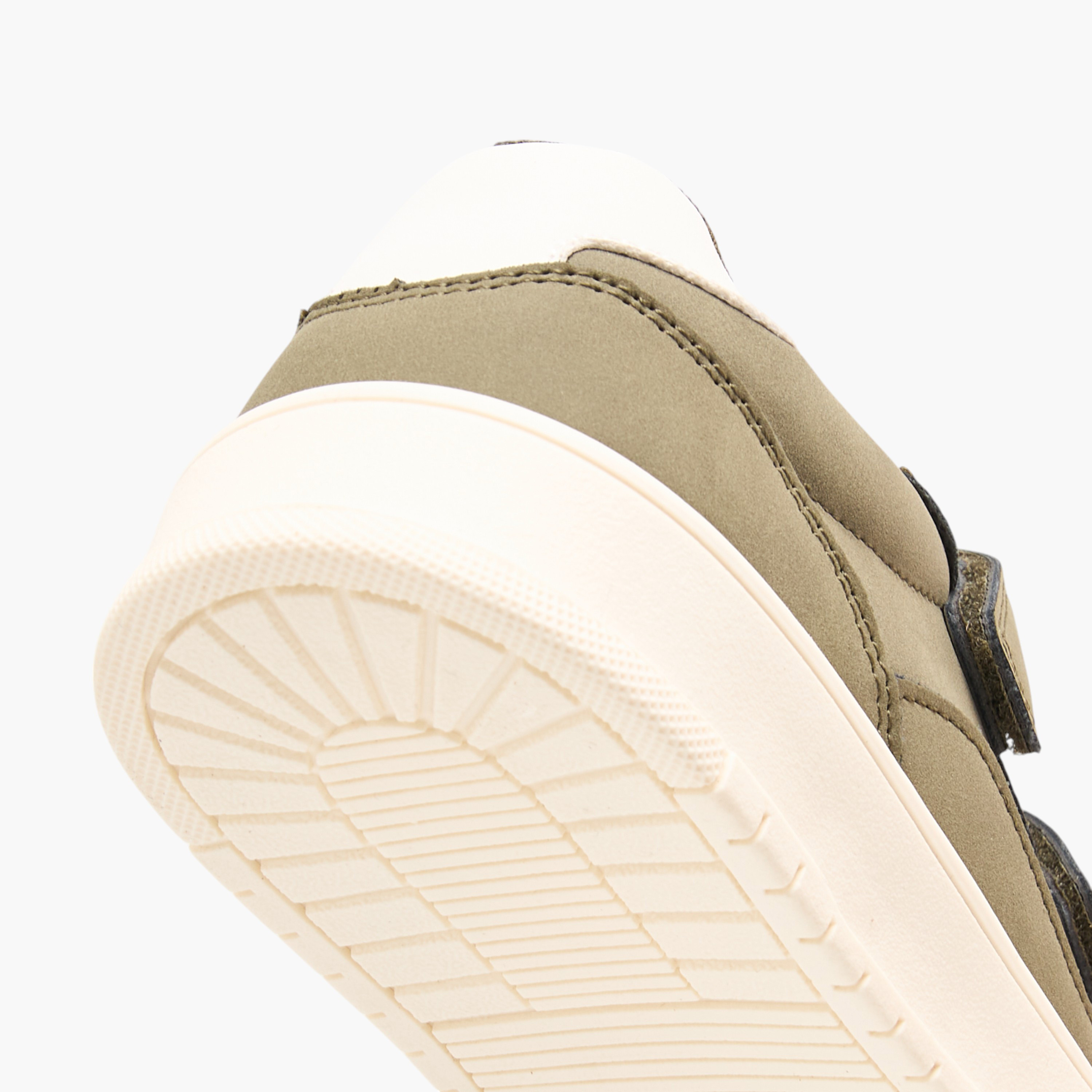 Mister Duchini Panelled Sneakers with Hook and Loop Closure-boys-shoes-sneakers-image-6