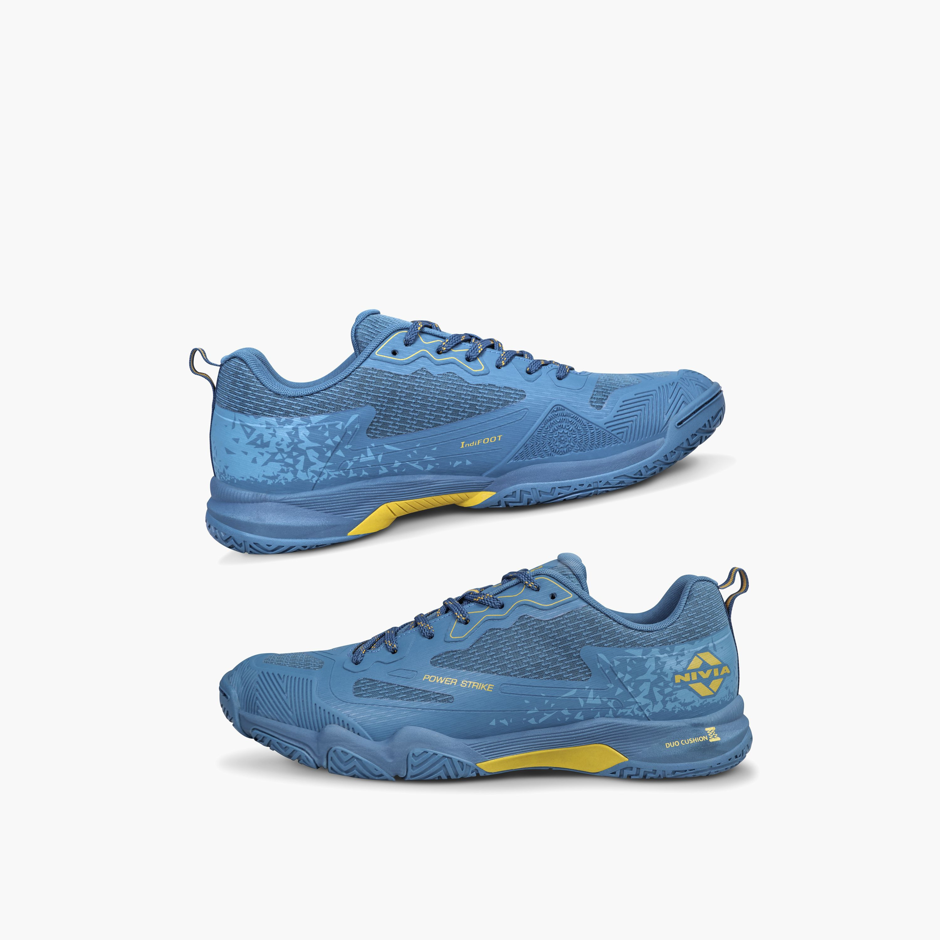 Nivia Men's Powerstrike 4.0  Lace-Up Badminton Shoes-sports-men-shoes-image-7