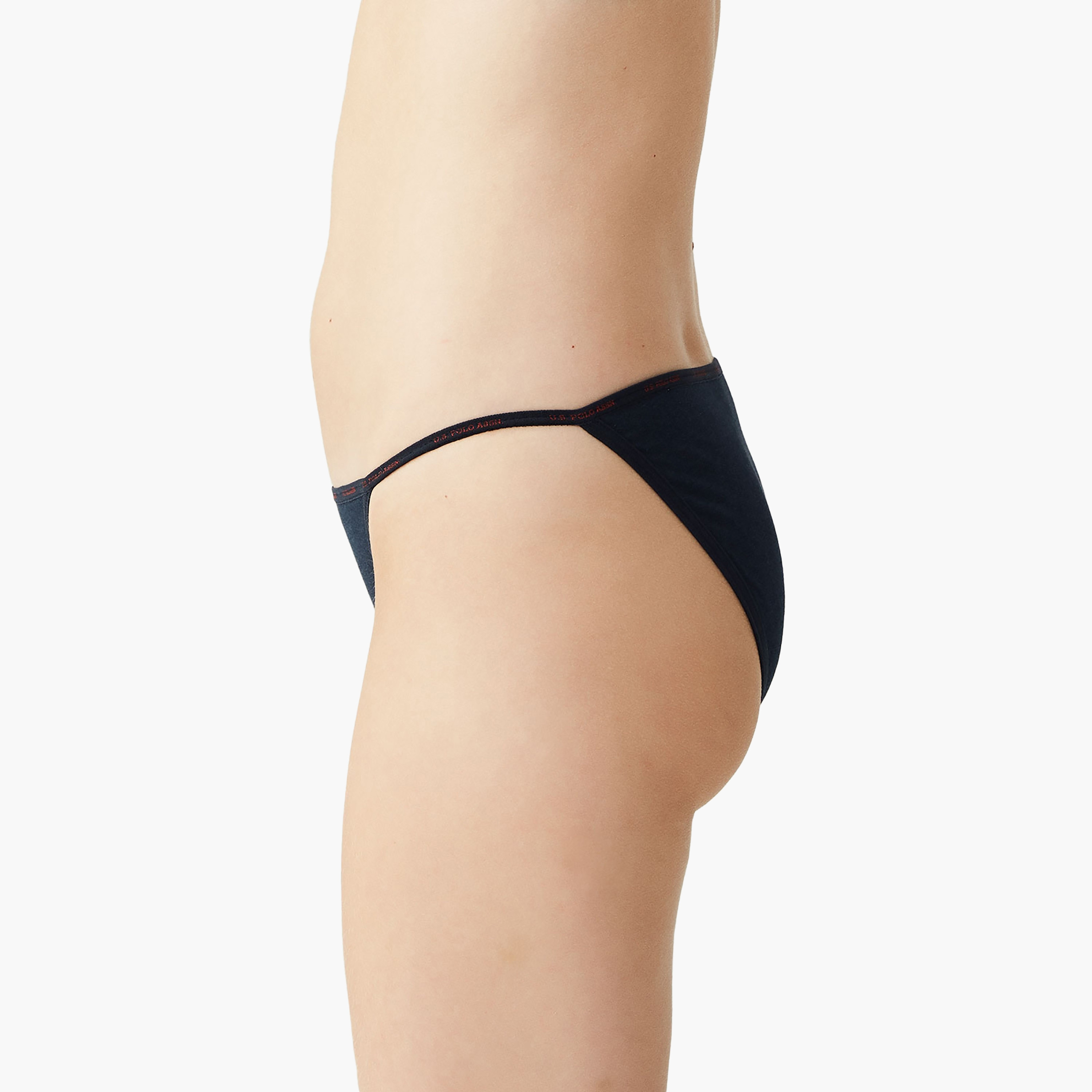 U.S. Polo Assn. Pack of 5 String Bikini Multicolour Women's Panty-women-clothing-lingerie-panties-image-12