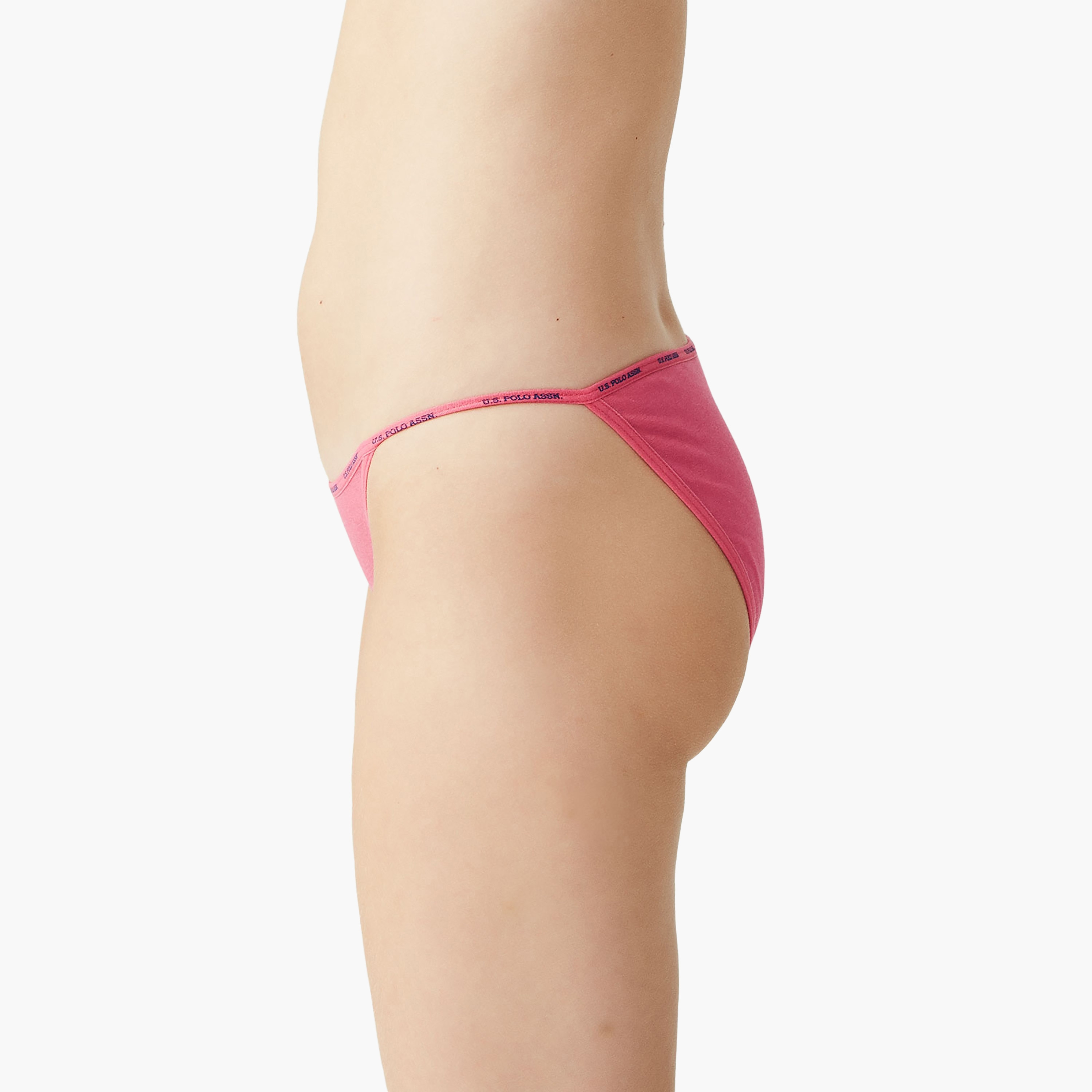 U.S. Polo Assn. Pack of 5 String Bikini Multicolour Women's Panty-women-clothing-lingerie-panties-image-13