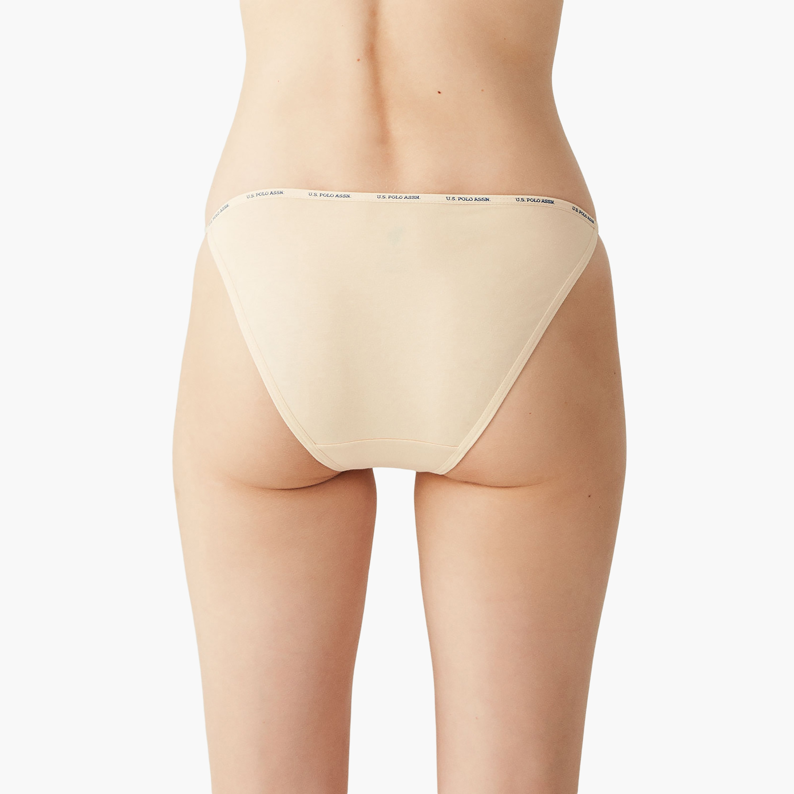 مجموعة من 5 قطع بكيني متعددة الألوان من يو اس بولو أسسن للنساء-women-clothing-lingerie-panties-image-8
