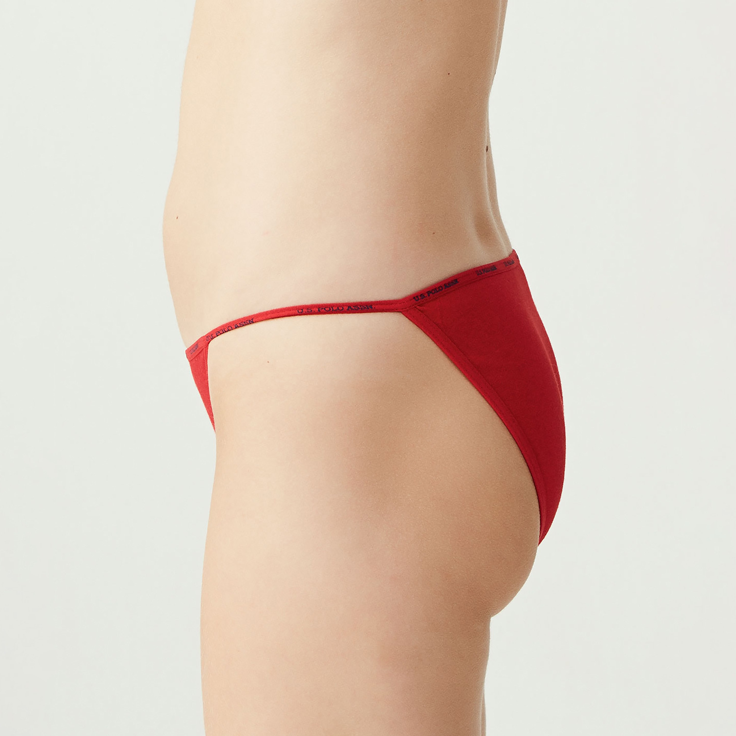 مجموعة من 5 قطع بكيني متعددة الألوان من يو اس بولو أسسن للنساء-women-clothing-lingerie-panties-image-27