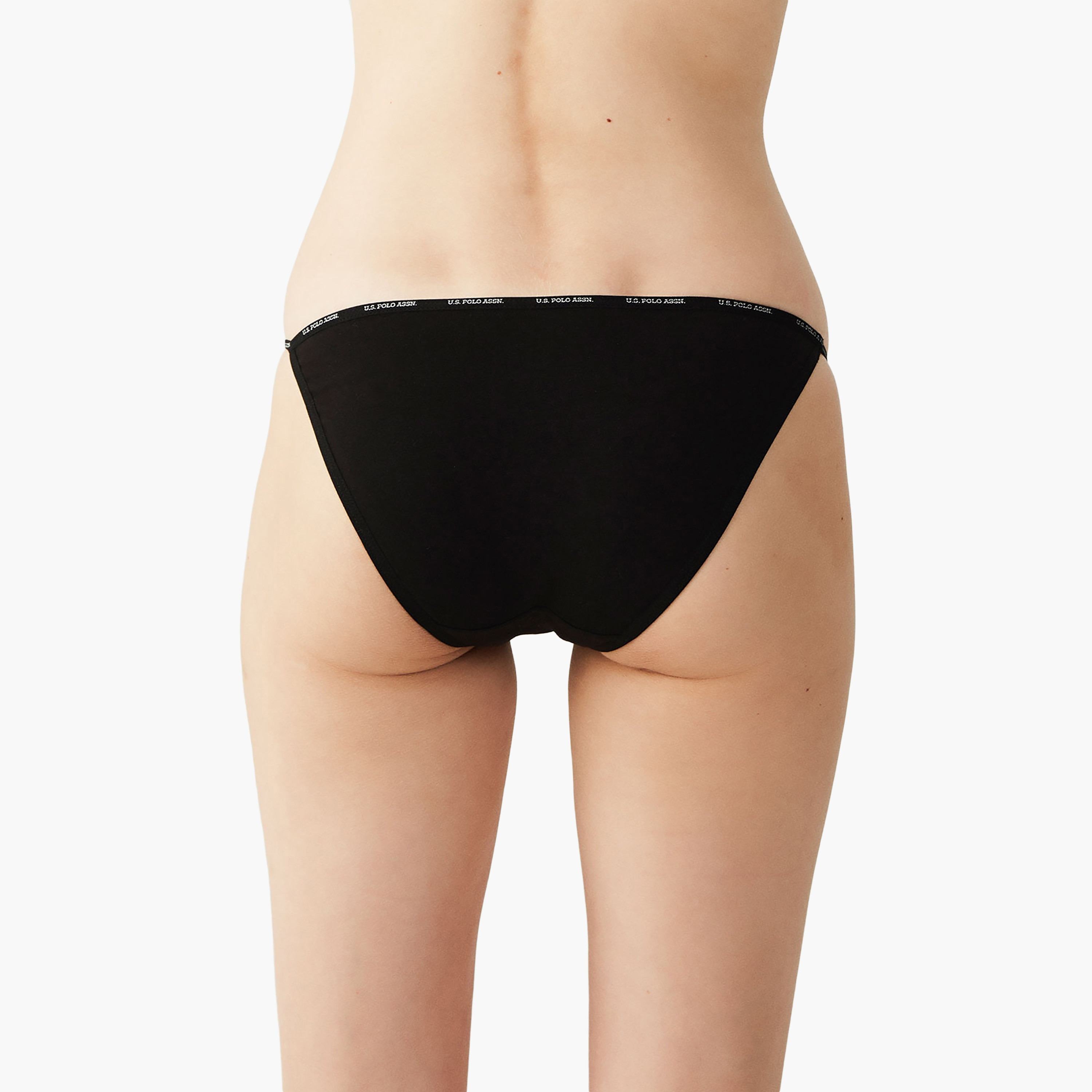 مجموعة من 5 قطع بكيني متعددة الألوان من يو اس بولو أسسن للنساء-women-clothing-lingerie-panties-image-18