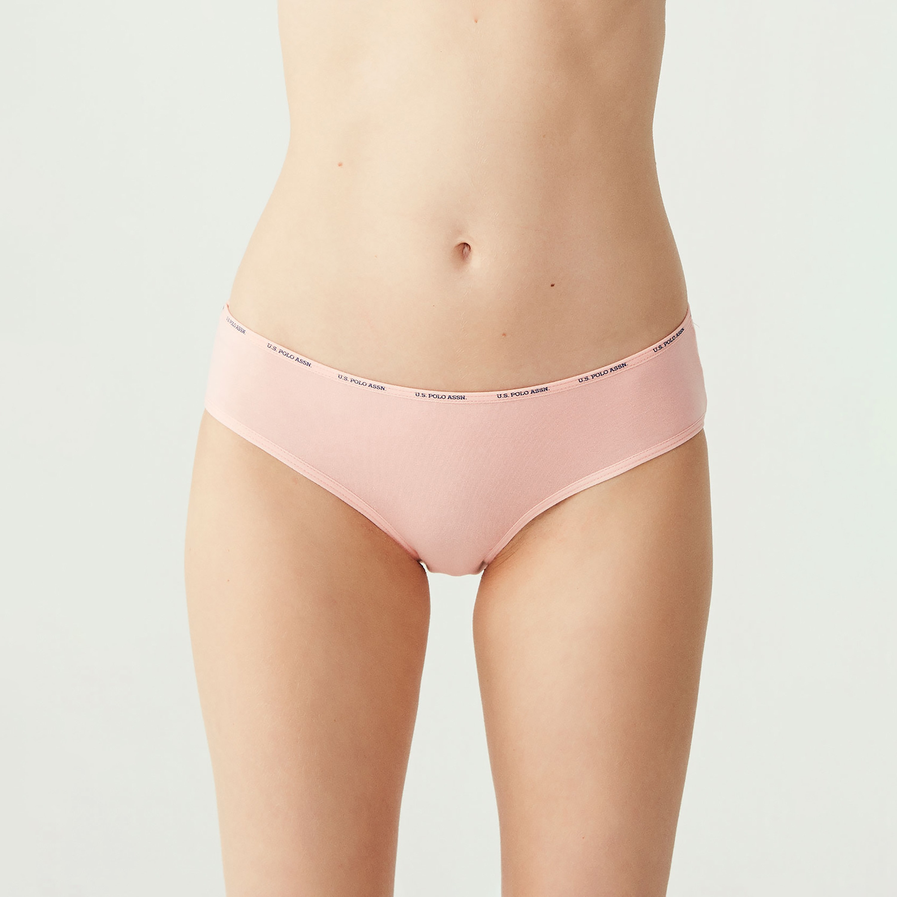 مجموعة من 5 سراويل داخلية نسائية متعددة الألوان من يو اس بولو أسسن-women-clothing-lingerie-panties-image-26