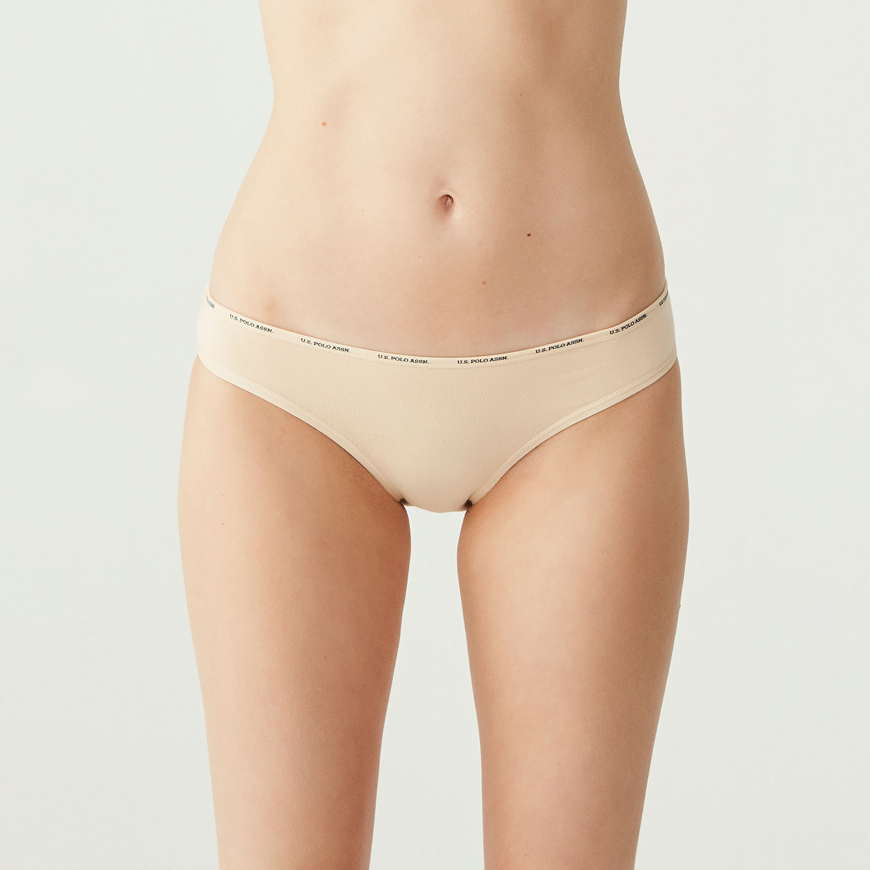 مجموعة من 5 سراويل داخلية نسائية متعددة الألوان من يو اس بولو أسسن-women-clothing-lingerie-panties-image-27