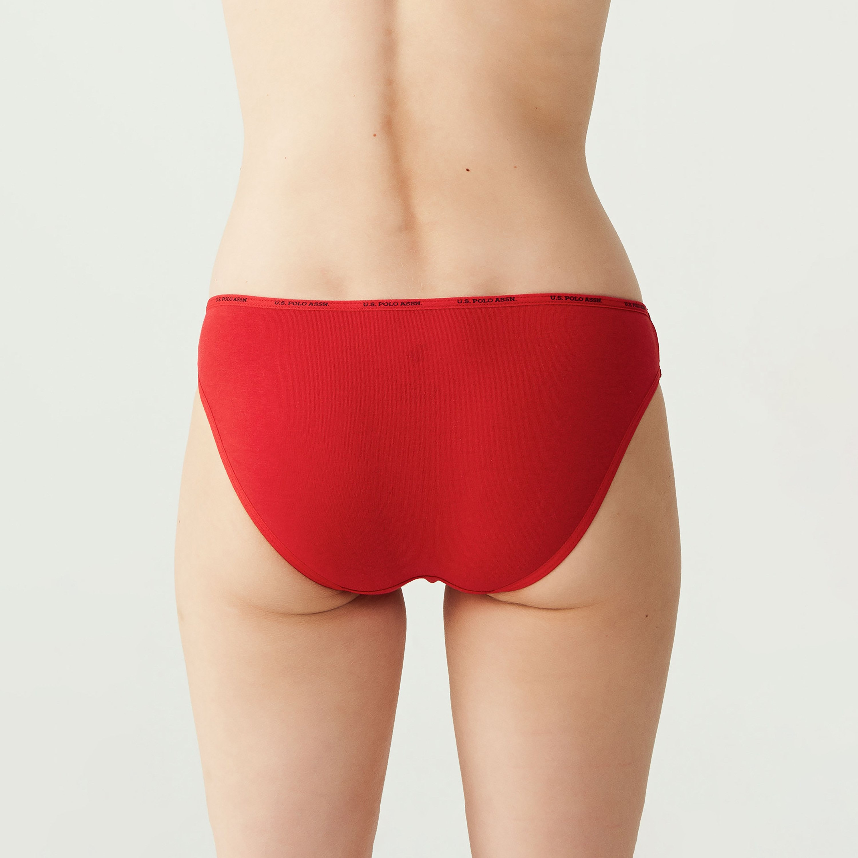 مجموعة من 5 سراويل داخلية نسائية متعددة الألوان من يو اس بولو أسسن-women-clothing-lingerie-panties-image-31