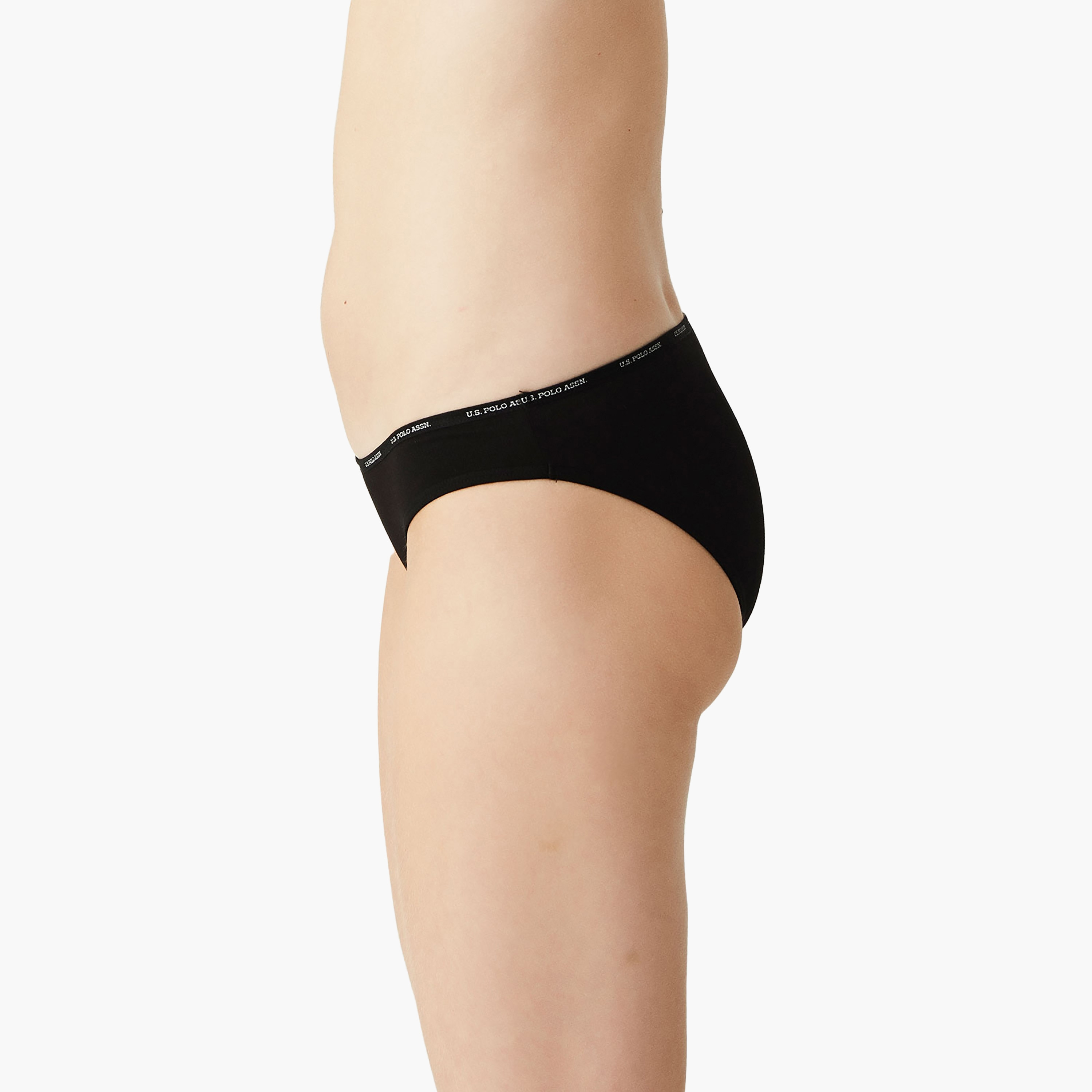 مجموعة من 5 سراويل داخلية نسائية متعددة الألوان من يو اس بولو أسسن-women-clothing-lingerie-panties-image-41