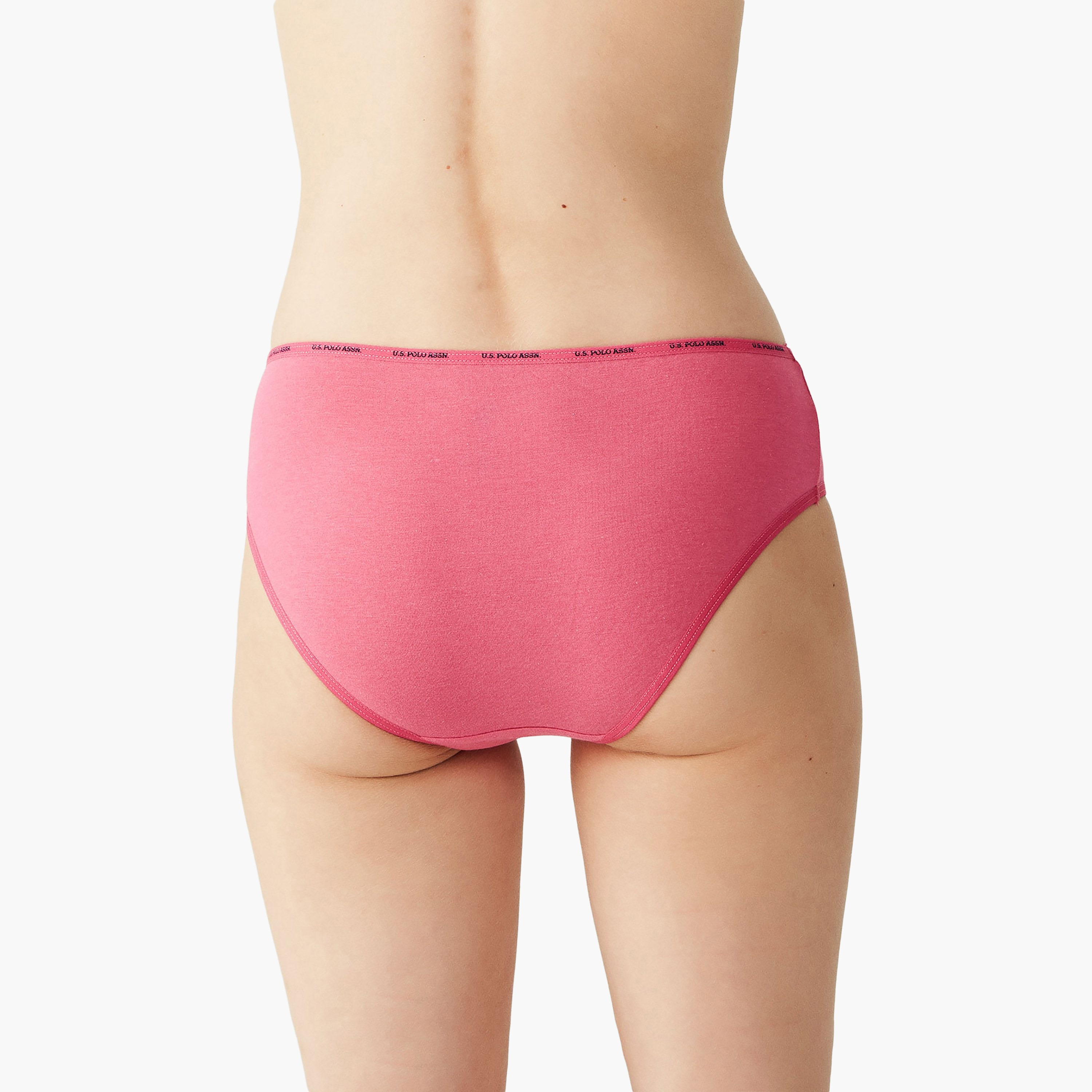 U.S. Polo Assn. Pack of 5 Brief Multicolour Women's Panty-women-clothing-lingerie-panties-image-8