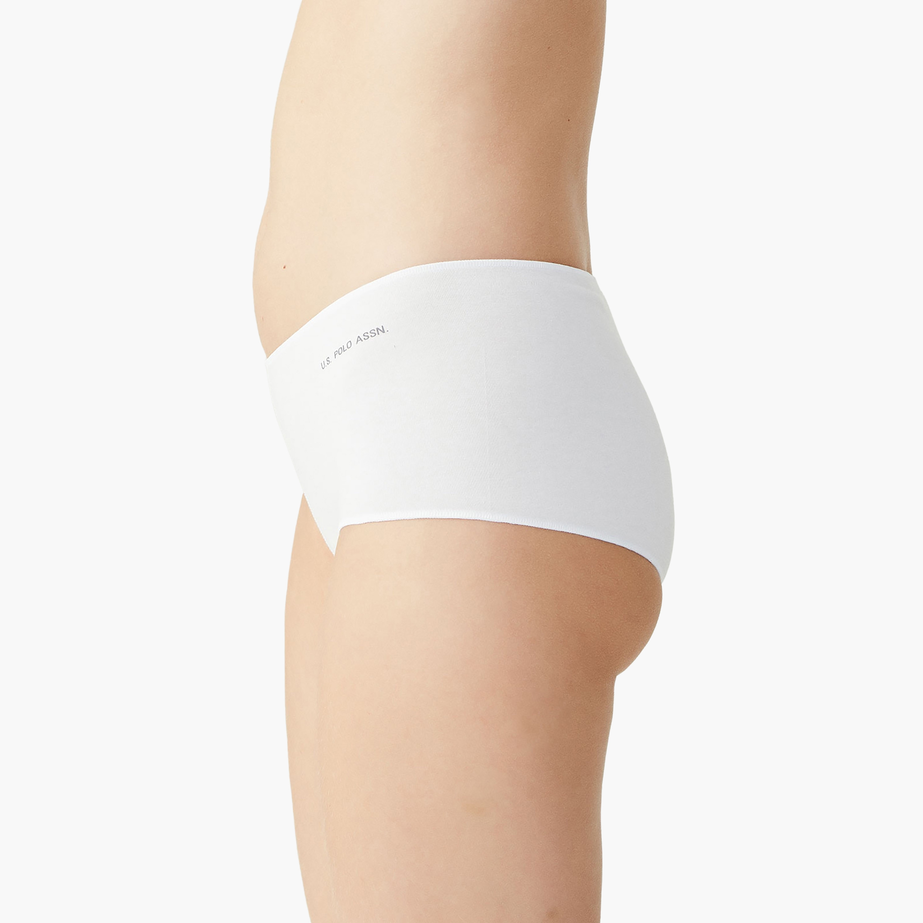 مجموعة من 5 سراويل داخلية نسائية متعددة الألوان من مجموعة يو اس بولو أسسن-women-clothing-lingerie-panties-image-12