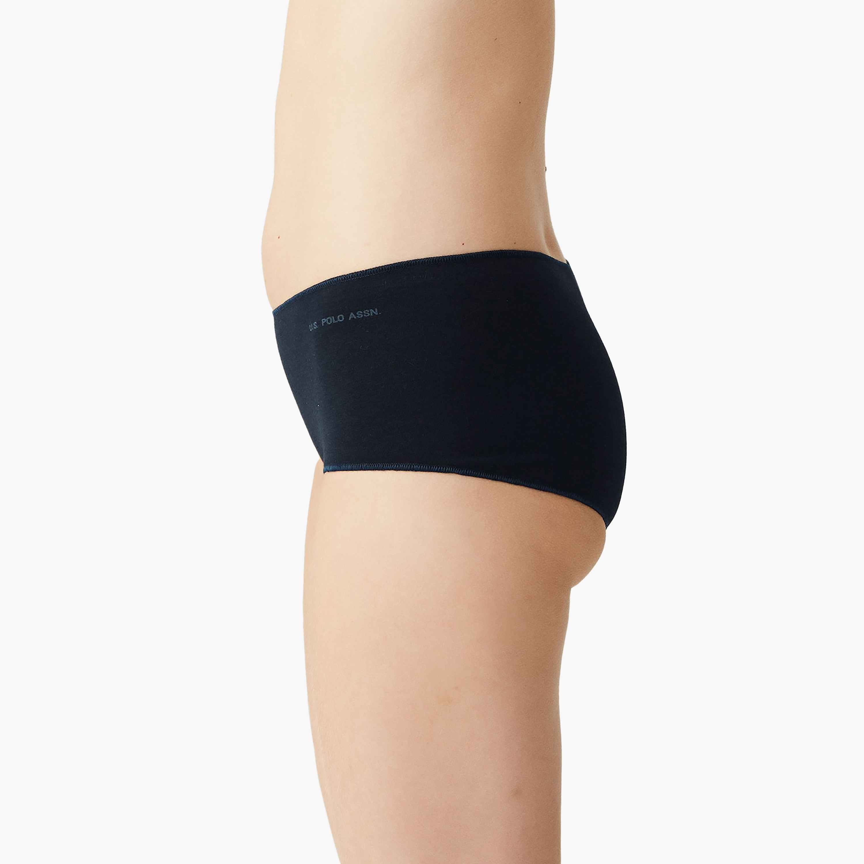 مجموعة من 5 سراويل داخلية نسائية متعددة الألوان من مجموعة يو اس بولو أسسن-women-clothing-lingerie-panties-image-14