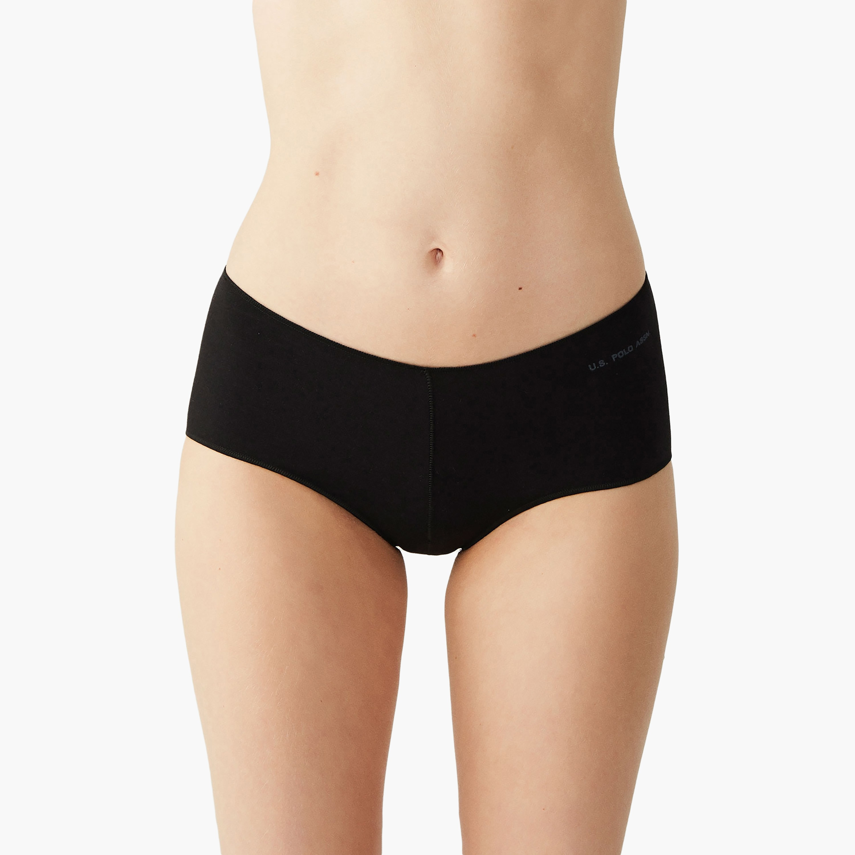 مجموعة من 5 سراويل داخلية نسائية متعددة الألوان من مجموعة يو اس بولو أسسن-women-clothing-lingerie-panties-image-4