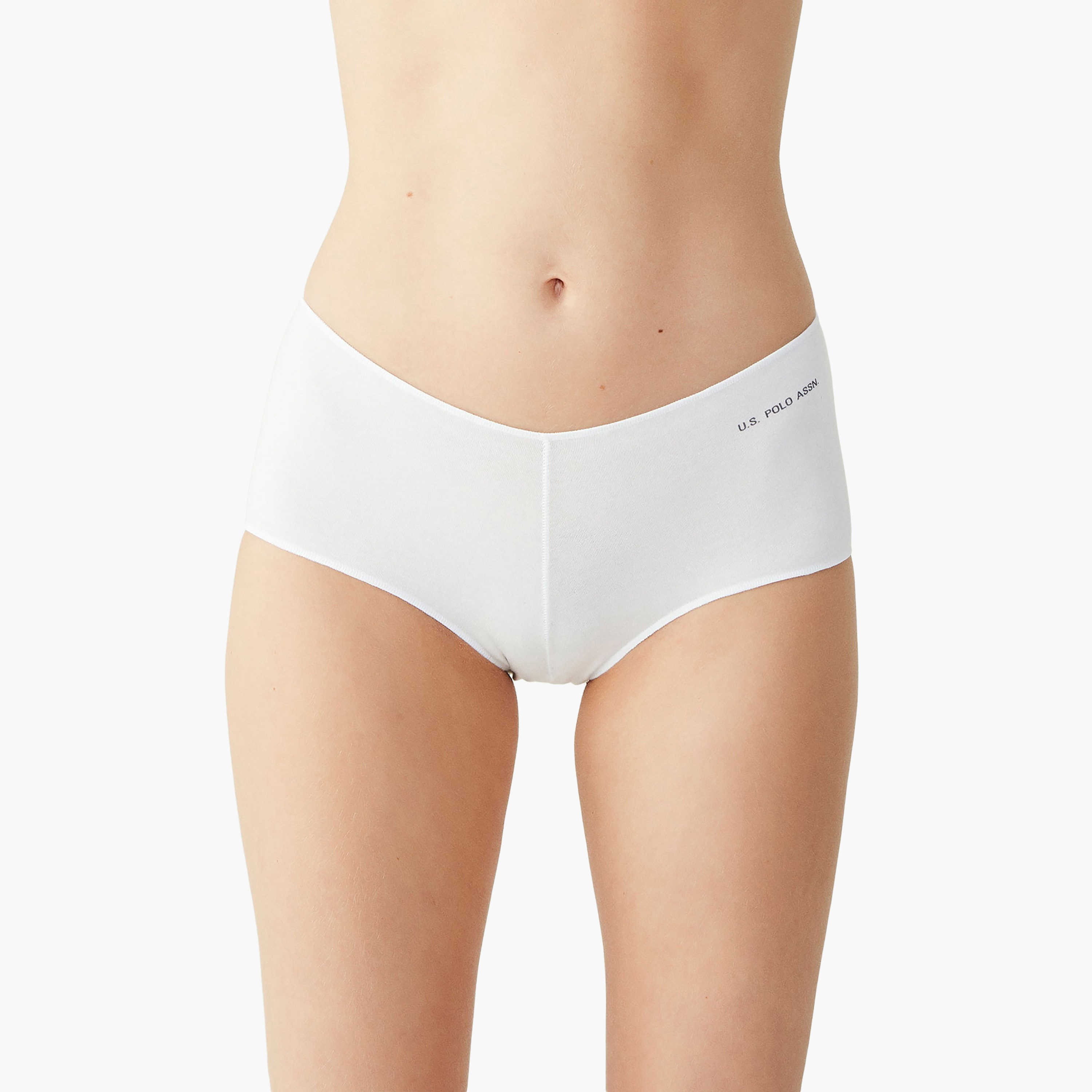 مجموعة من 5 سراويل داخلية نسائية متعددة الألوان من مجموعة يو اس بولو أسسن-women-clothing-lingerie-panties-image-5