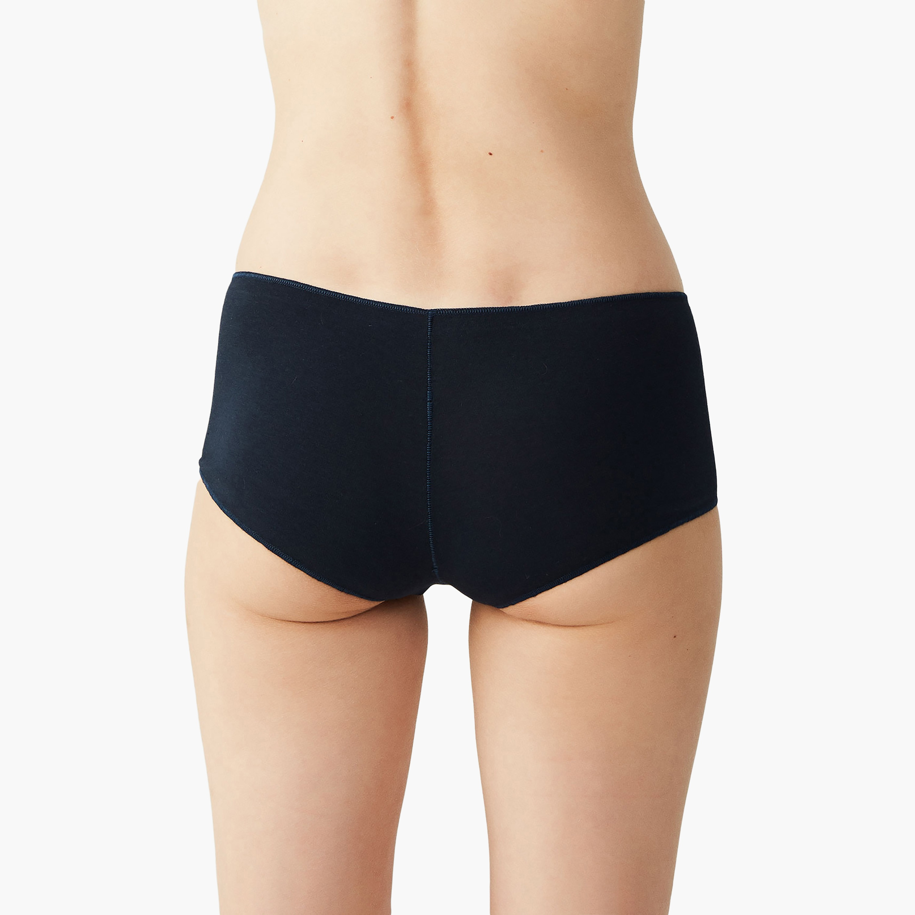 مجموعة من 5 سراويل داخلية نسائية متعددة الألوان من مجموعة يو اس بولو أسسن-women-clothing-lingerie-panties-image-8