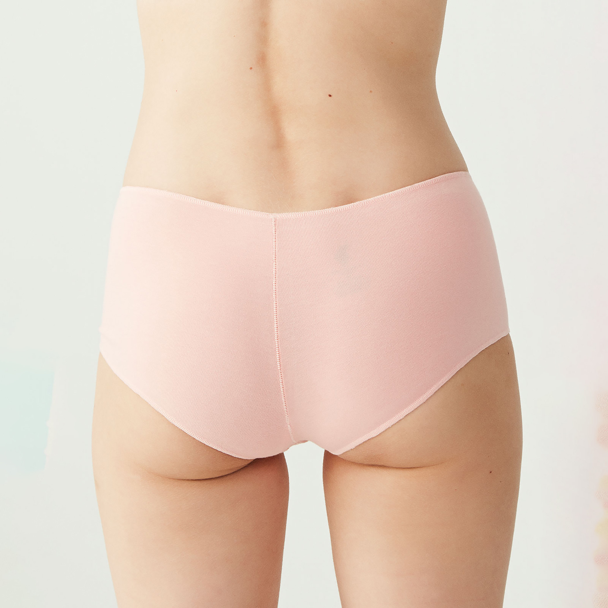 مجموعة من 5 قطع من يو اس بولو اسن من سراويل داخلية بويشورت سادة نسائية مع متعددة الألوان-women-clothing-lingerie-panties-image-4