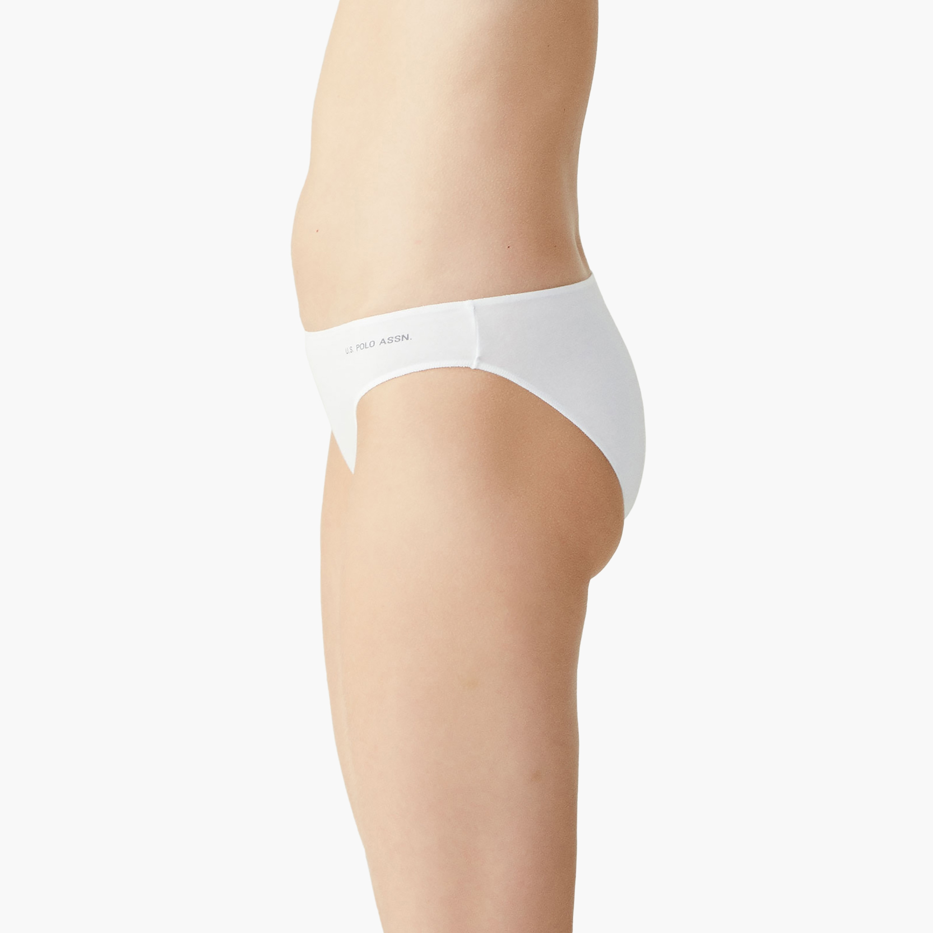 مجموعة من 5 سراويل داخلية نسائية متعددة الألوان من يو اس بولو أسسن-women-clothing-lingerie-panties-image-11
