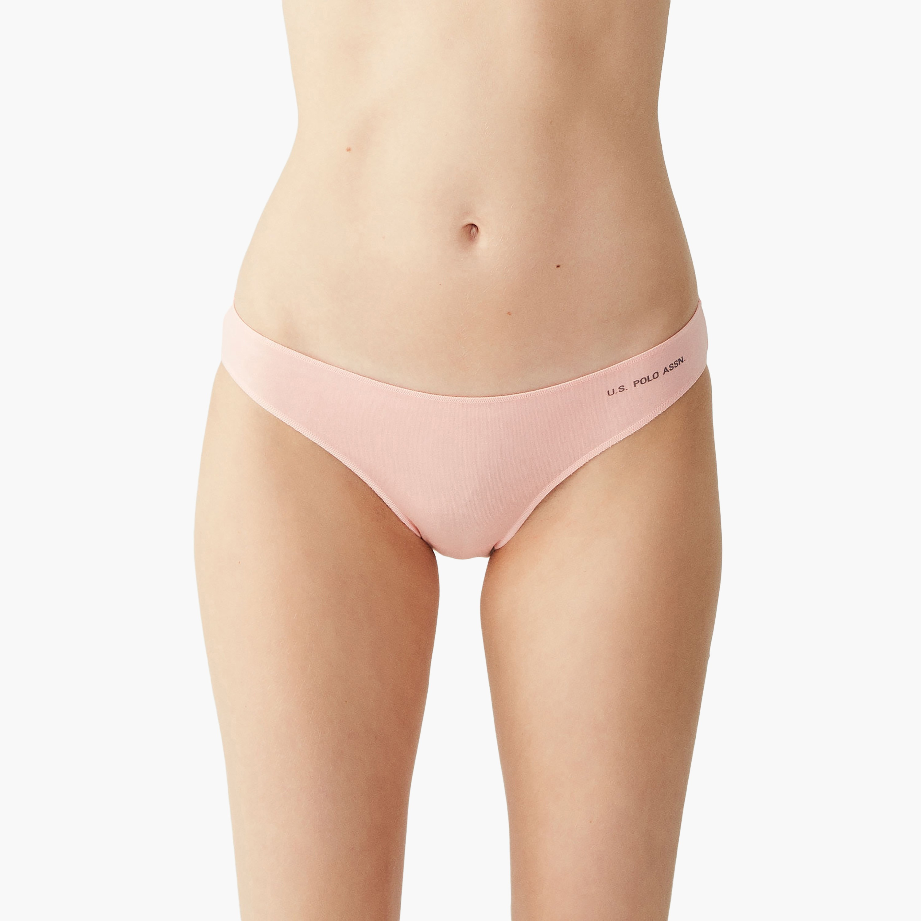 مجموعة من 5 سراويل داخلية نسائية متعددة الألوان من يو اس بولو أسسن-women-clothing-lingerie-panties-image-4