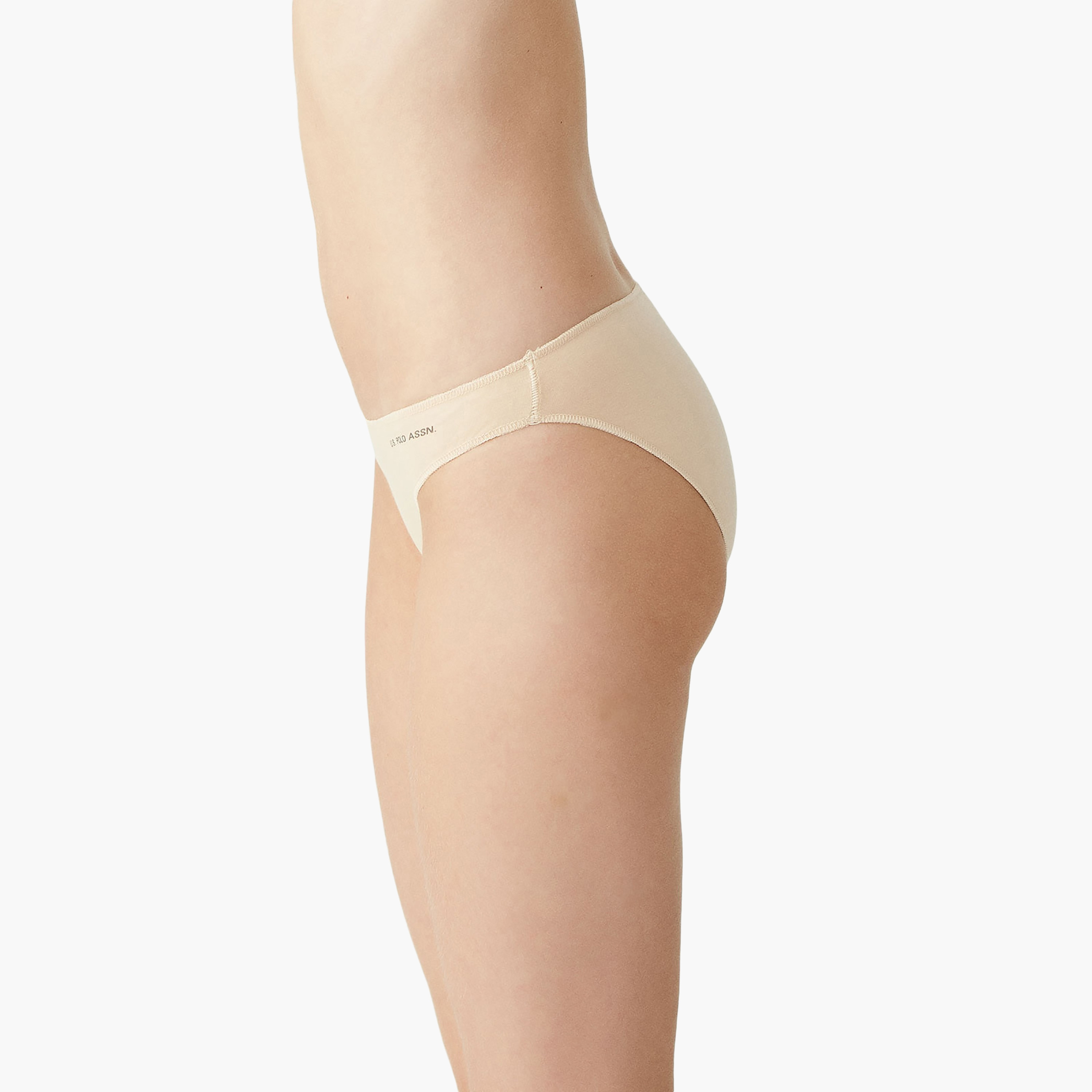 مجموعة من 5 سراويل داخلية نسائية متعددة الألوان من يو اس بولو أسسن-women-clothing-lingerie-panties-image-27