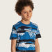 PUMA Printed T-shirt with Crew Neck and Short Sleeves-Tops-thumbnailMobile-3