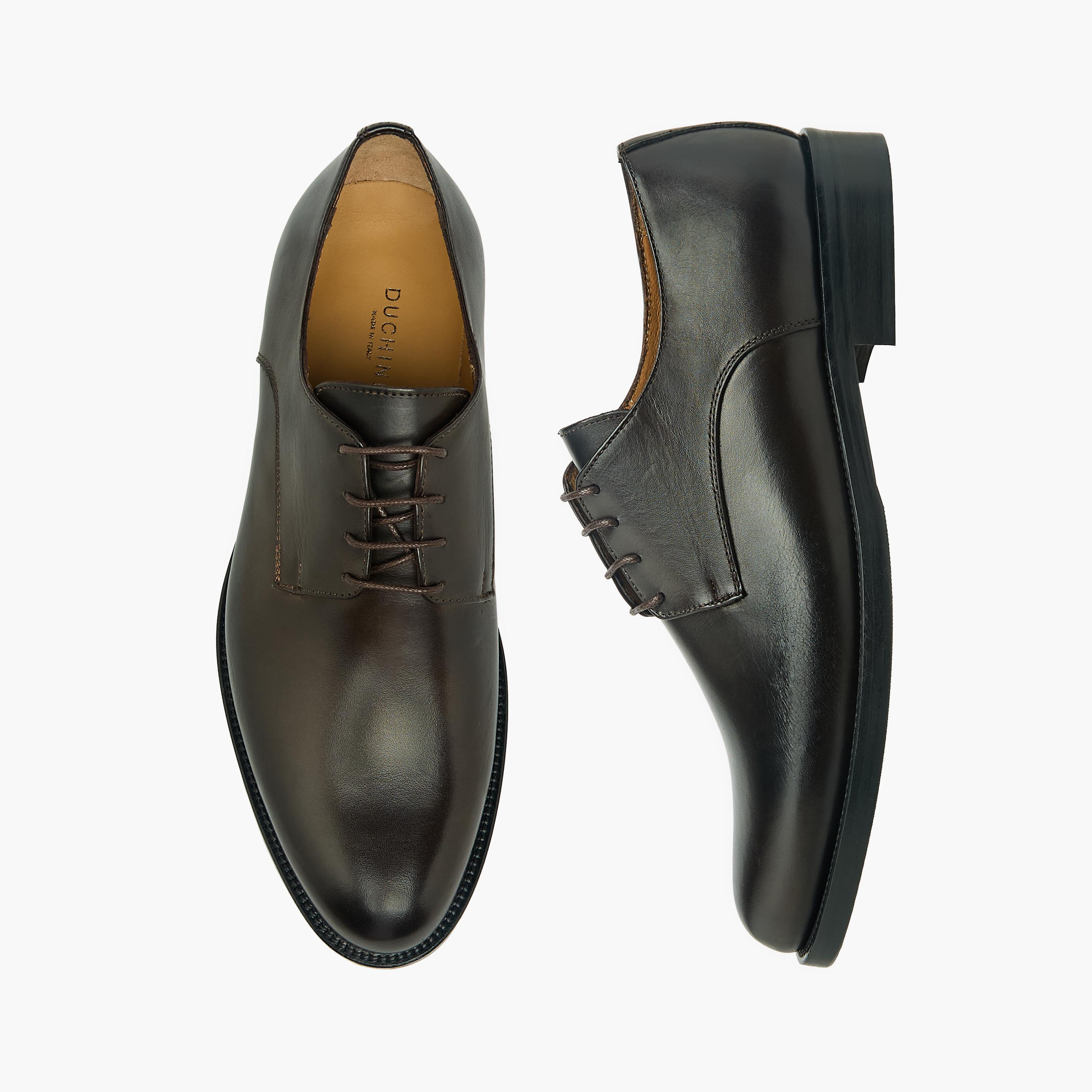 Duchini Men Genuine Leather Derby Shoes-men-shoes-formalshoes-image-1