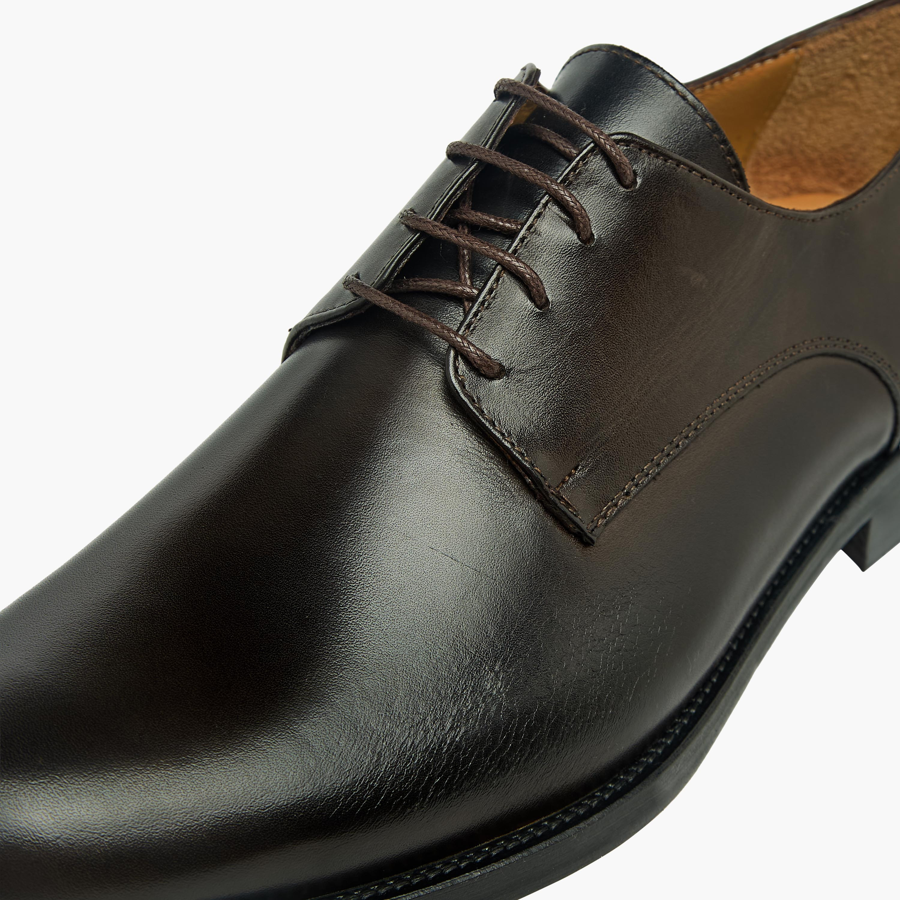 Duchini Men Genuine Leather Derby Shoes-men-shoes-formalshoes-image-4