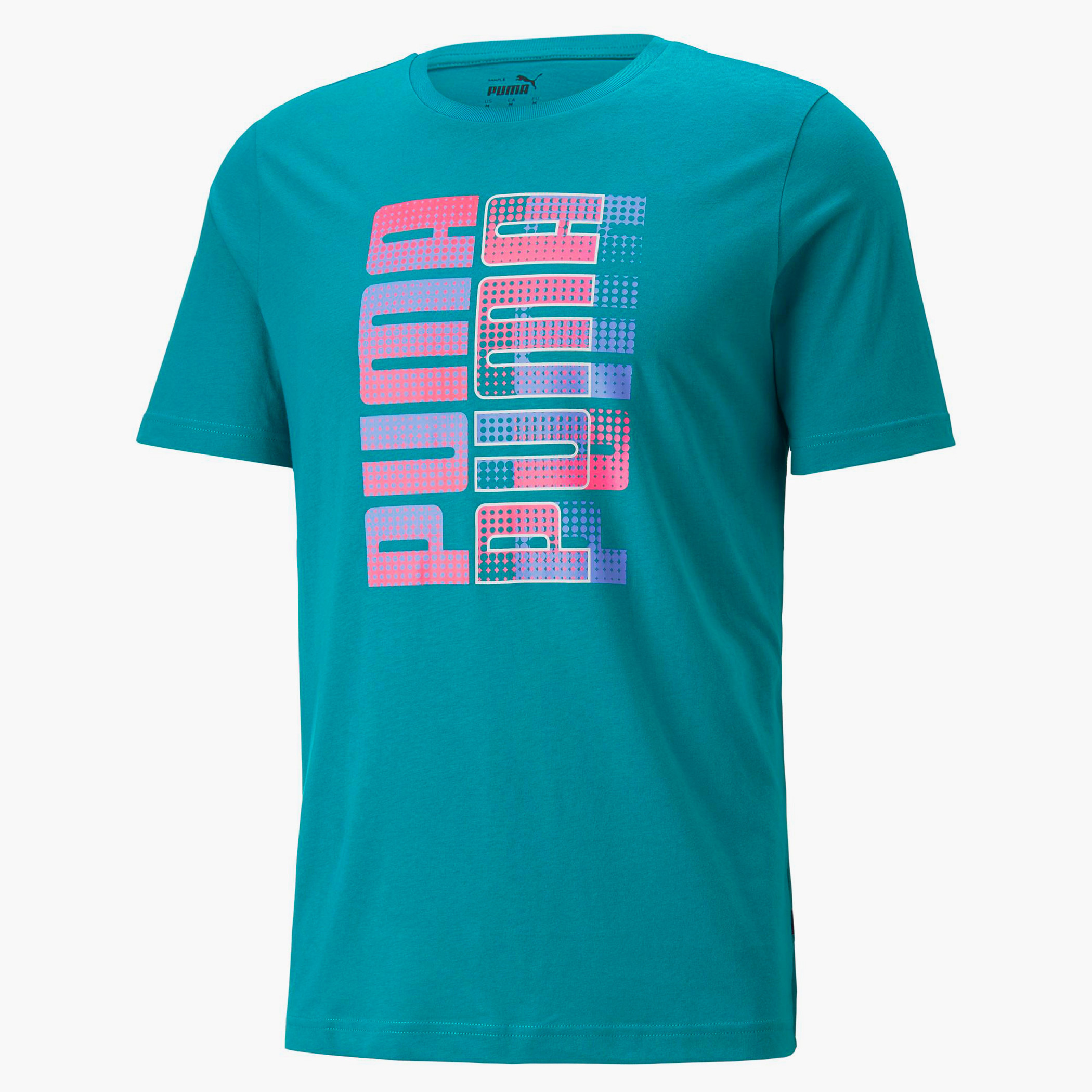 تي شيرت بوما كلاش للرجال مع برسومات كلاش-men-clothing-sportswearandactivewear-tshirtsandpolos-image-7
