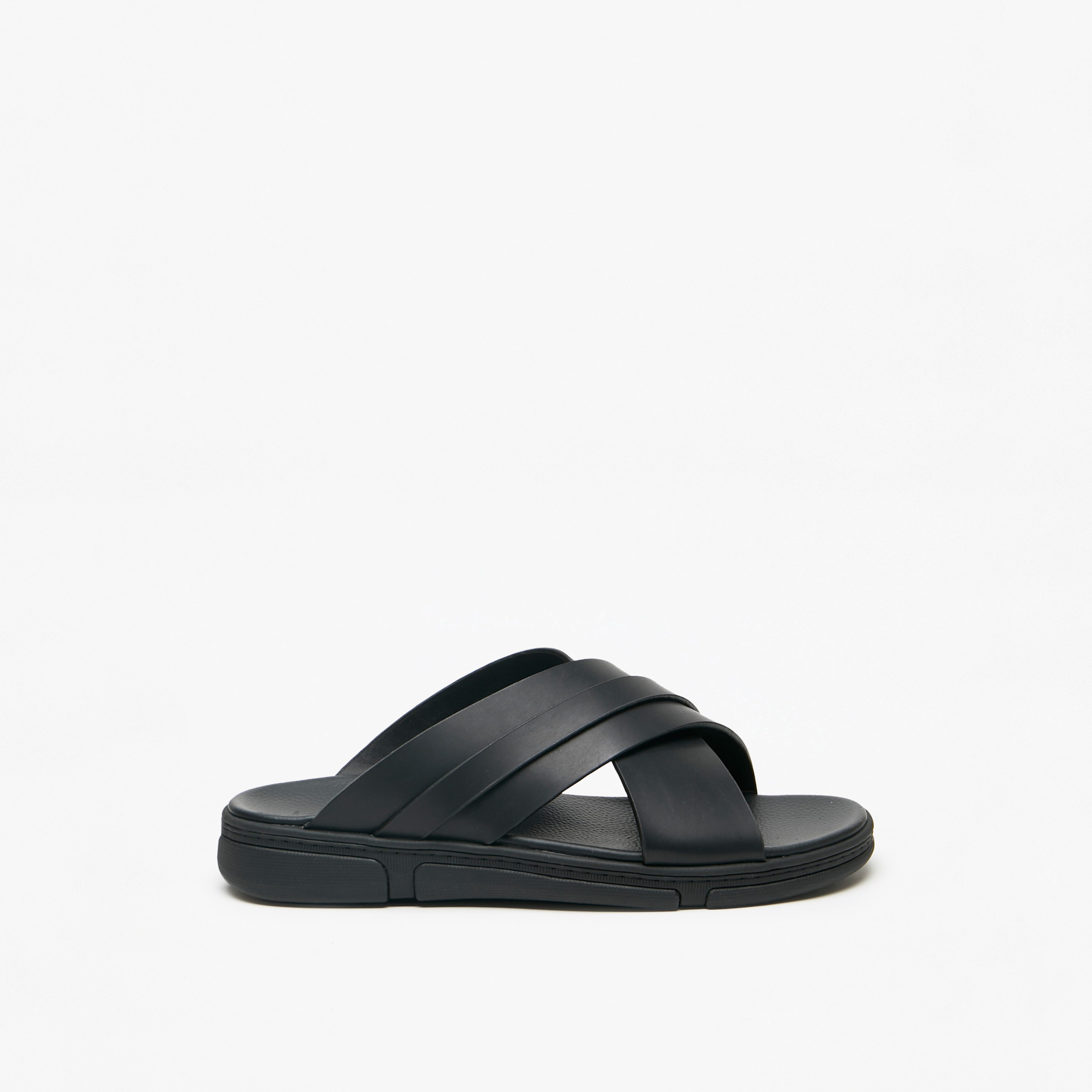 Le Confort Cross Strap Slip-On Sandals-men-shoes-sandals-image-3