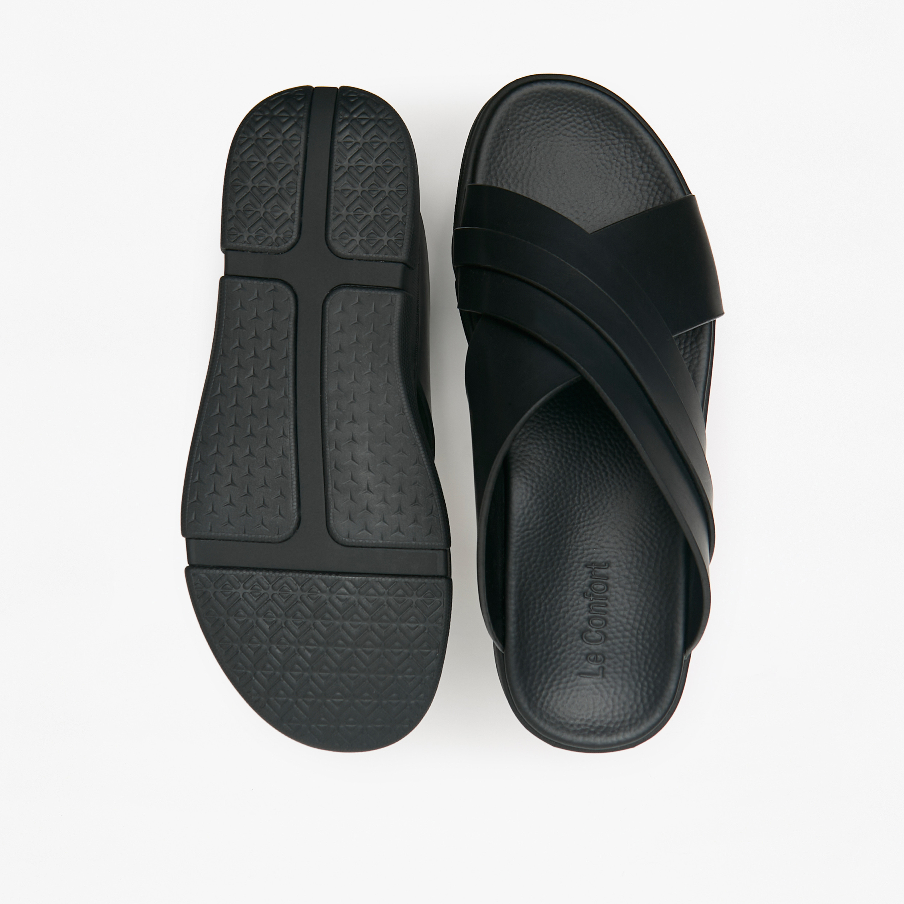 Le Confort Cross Strap Slip-On Sandals-men-shoes-sandals-image-5