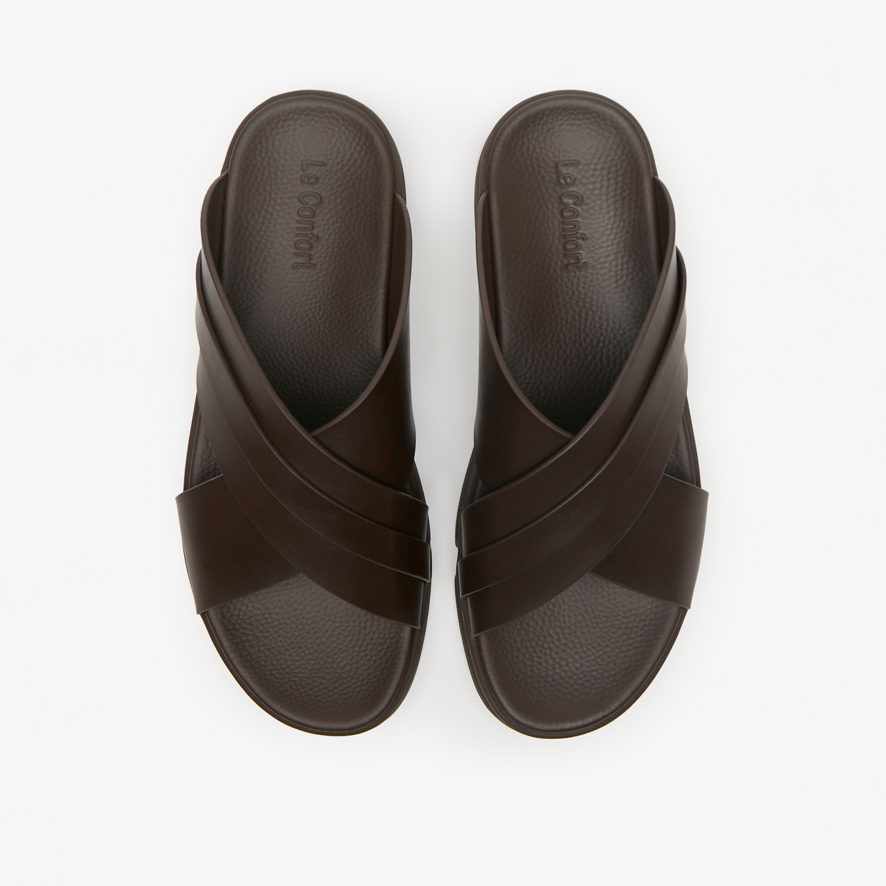 Le Confort Cross Strap Slip-On Sandals-men-shoes-sandals-image-6