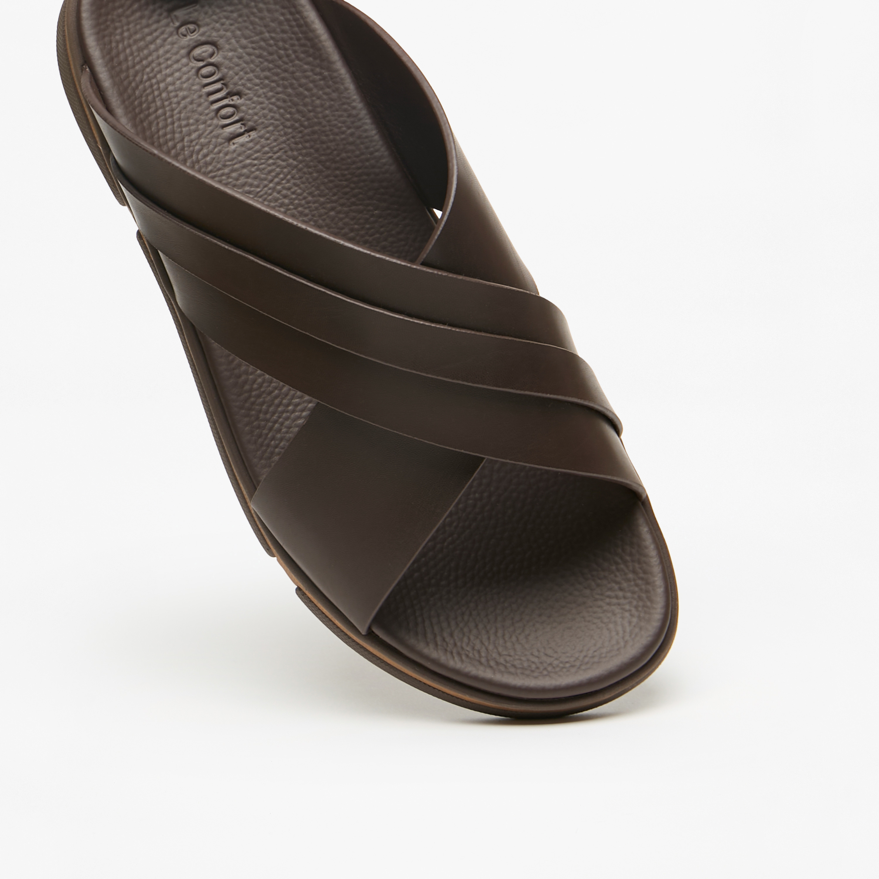 Le Confort Cross Strap Slip-On Sandals-men-shoes-sandals-image-9