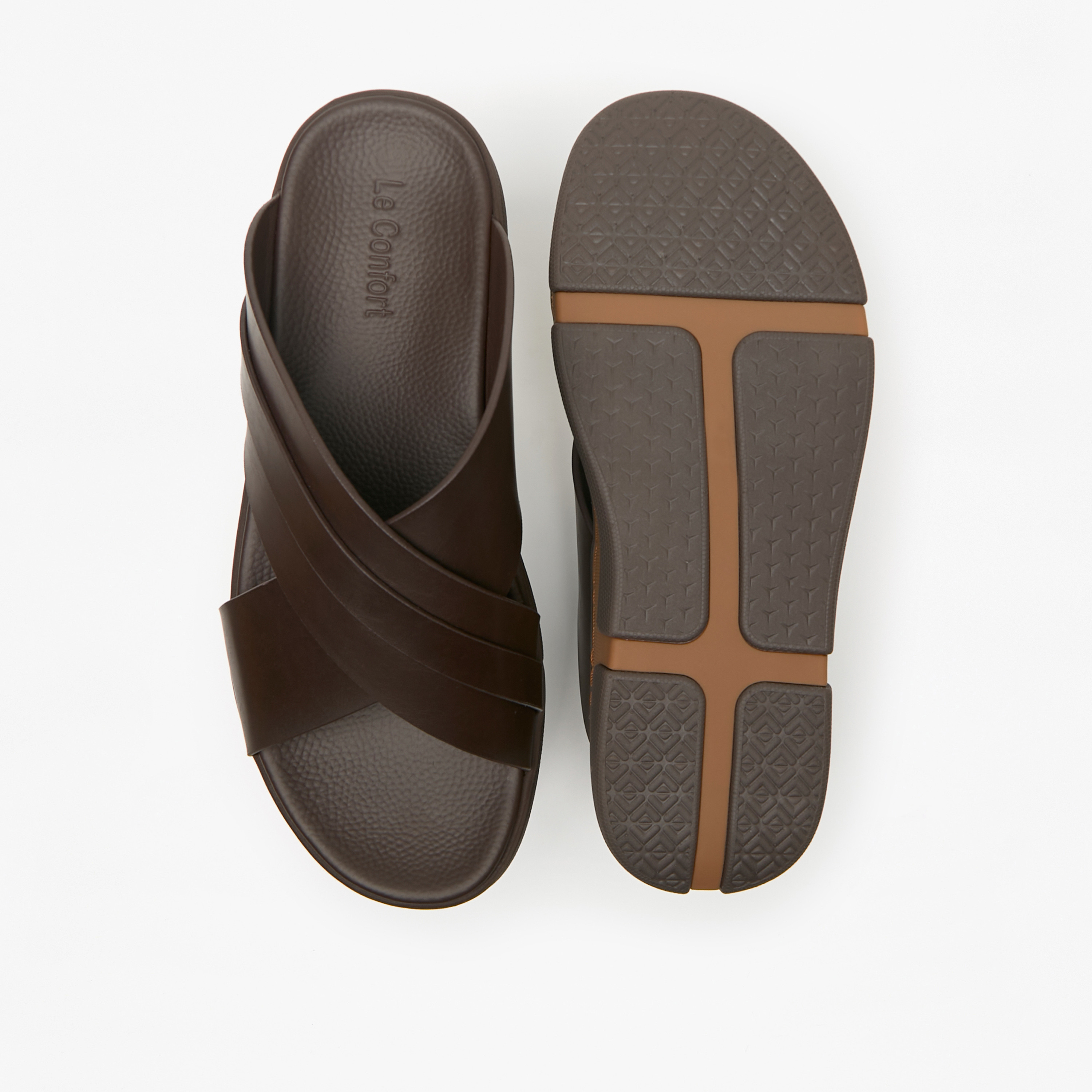 Le Confort Cross Strap Slip-On Sandals-men-shoes-sandals-image-10