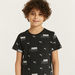 PUMA All-Over Print T-shirt with Short Sleeves-Tops-thumbnailMobile-2