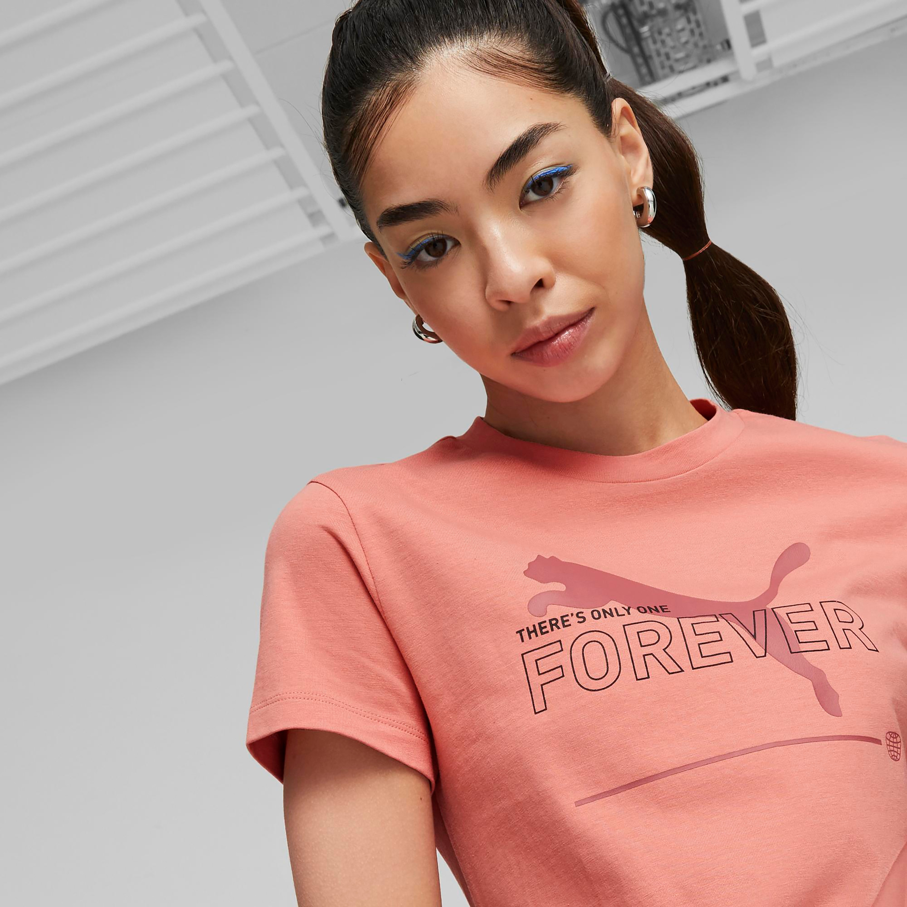 تي شيرت نسائي من بوما إيسينشال بيتر تي هيبيسكوس 67330148-sports-women-clothing-tshirtsandvests-image-3