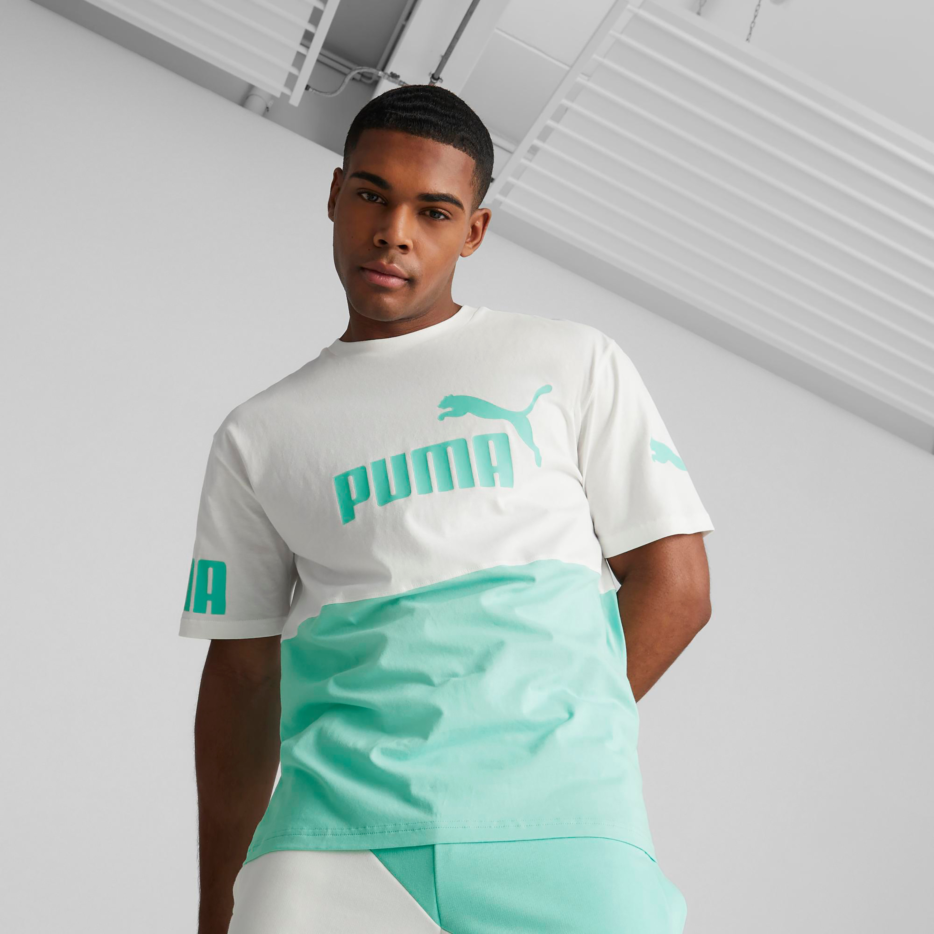 تي شيرت من بوما باور كولور بلوك للرجال 67332102-men-clothing-sportswearandactivewear-tshirtsandpolos-image-6