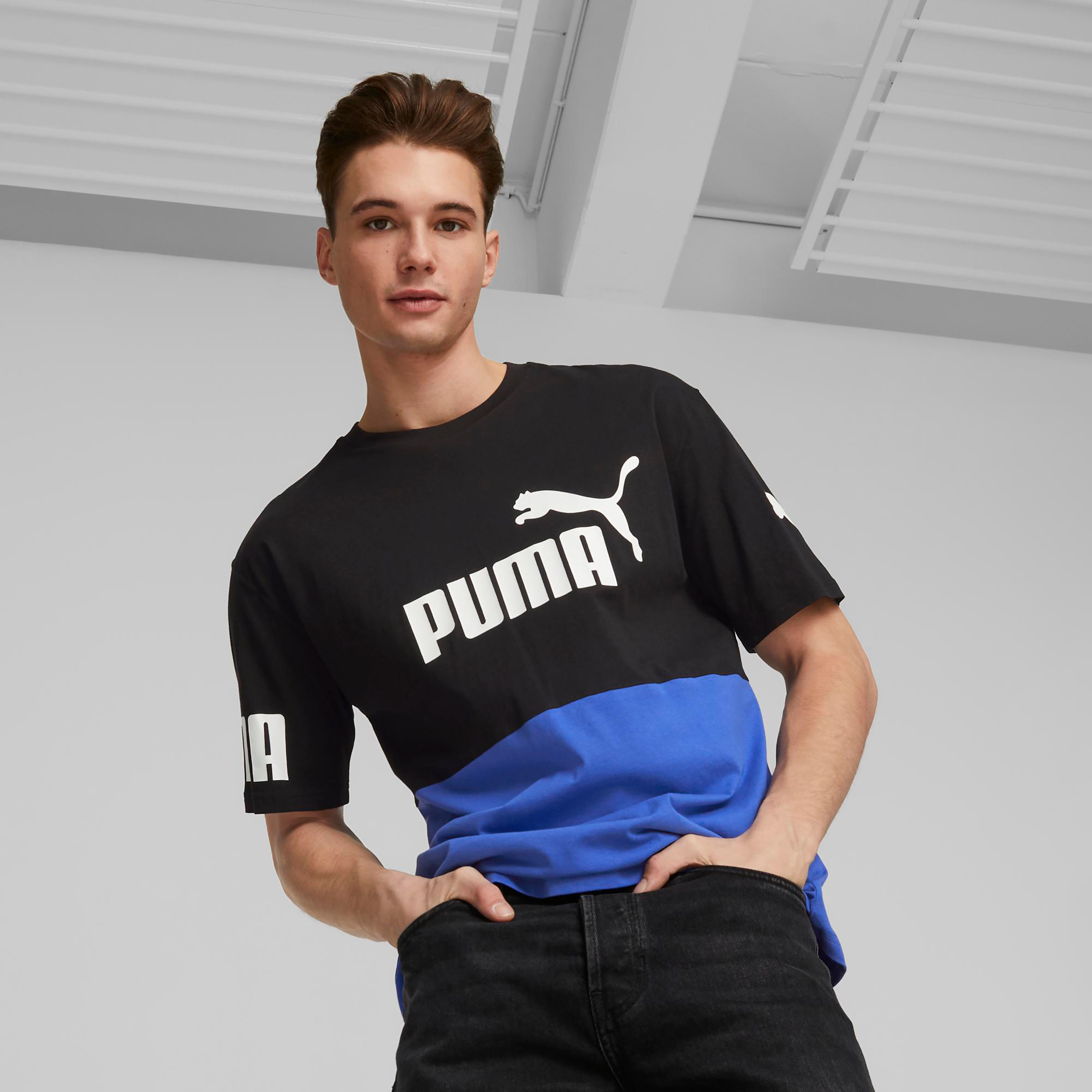 تي شيرت من بوما باور كولور بلوك للرجال 67332102-men-clothing-sportswearandactivewear-tshirtsandpolos-image-11