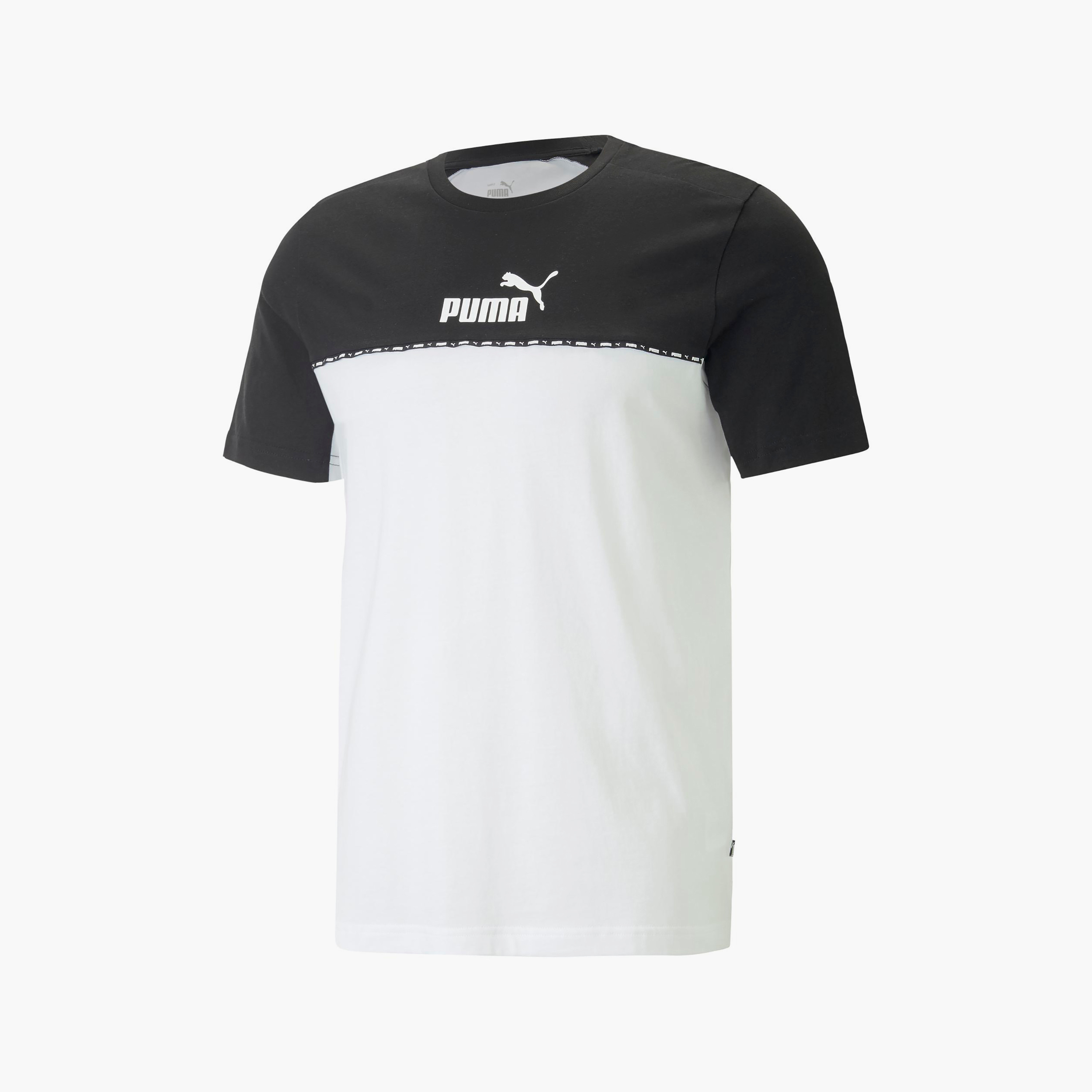 Puma Essential Block Tape Men T-Shirt 67334101-men-clothing-sportswearandactivewear-tshirtsandpolos-image-1