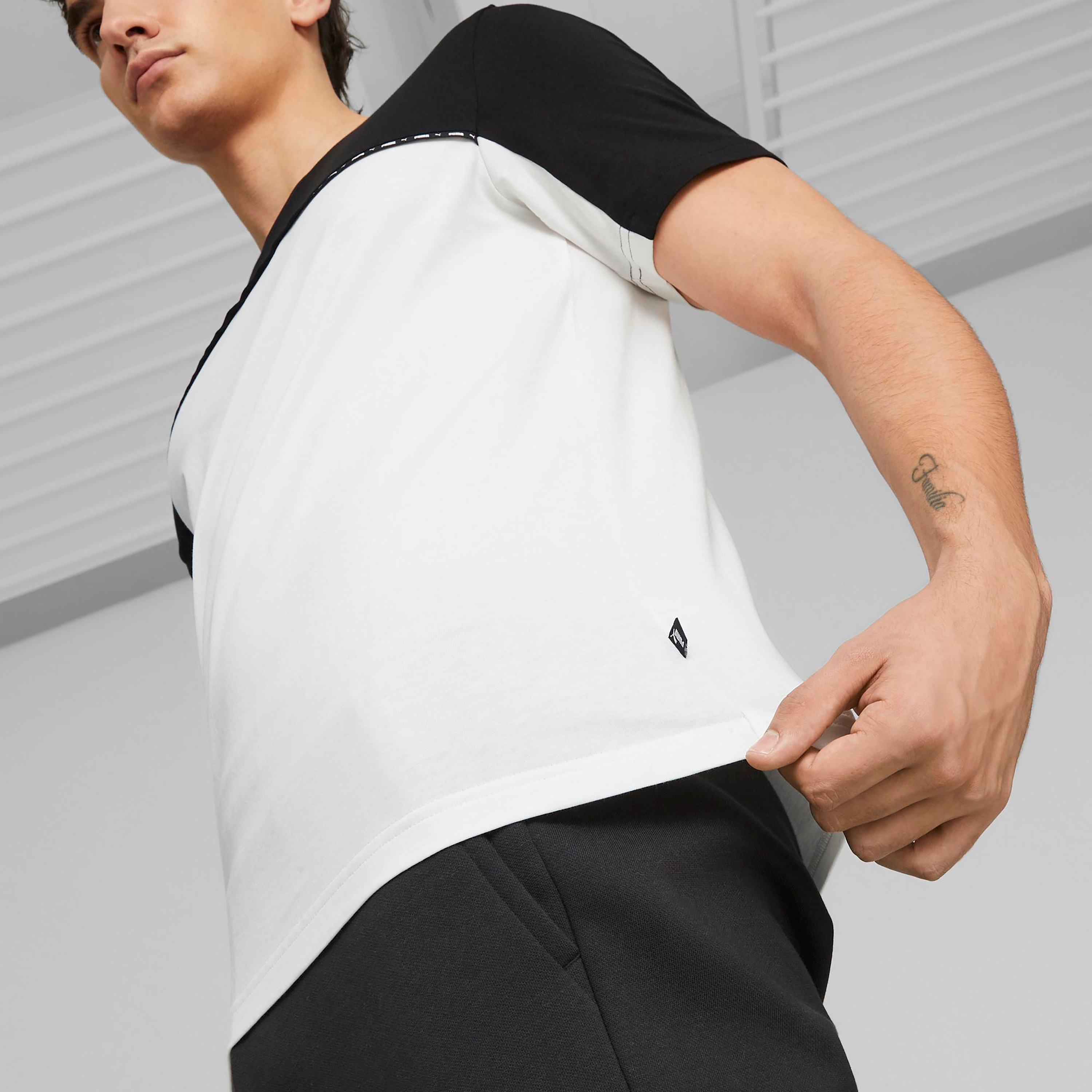 Puma Essential Block Tape Men T-Shirt 67334101-men-clothing-sportswearandactivewear-tshirtsandpolos-image-5