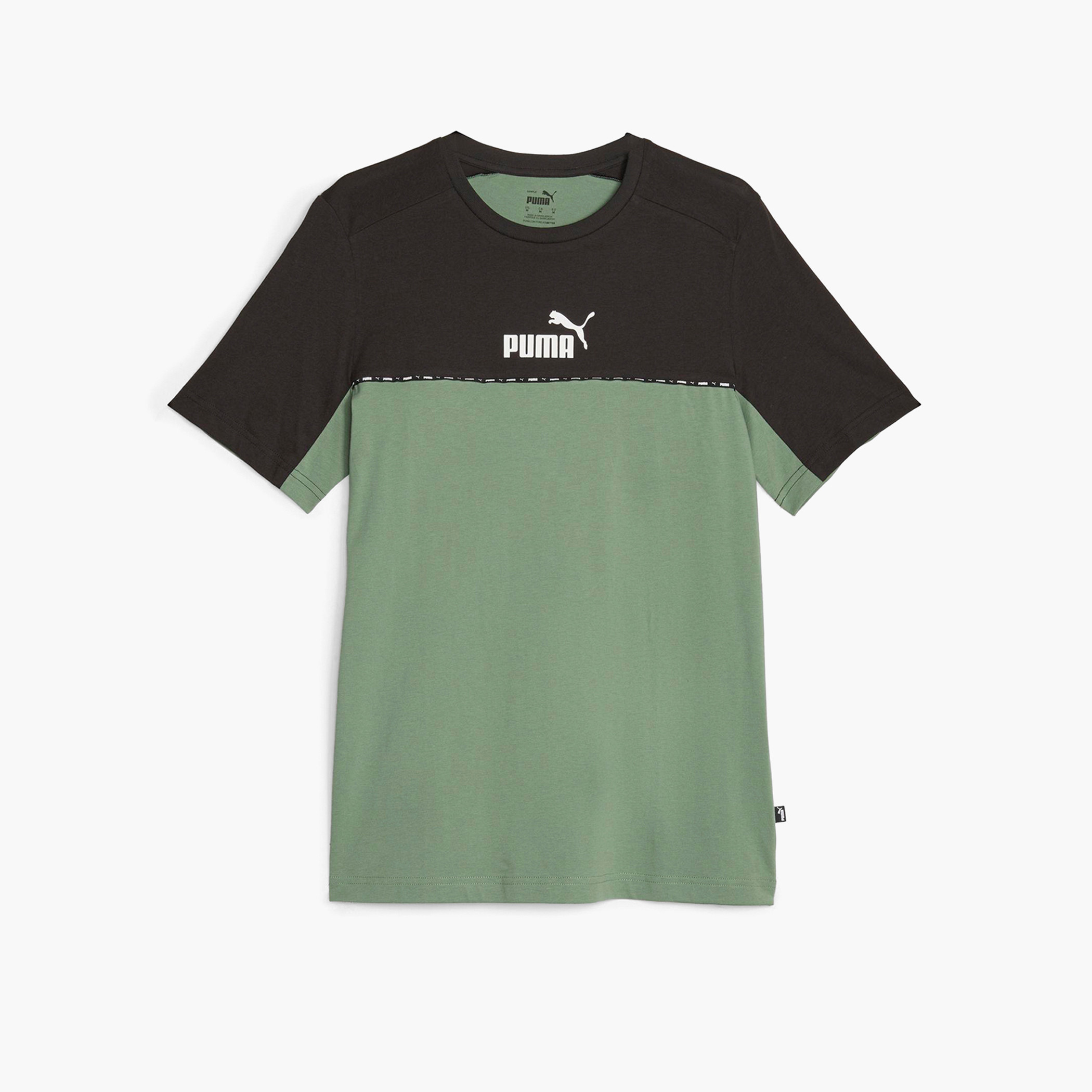 تي شيرت من بوما إسنشيال بلوك اكس تيب للرجال | 673341-men-clothing-sportswearandactivewear-tshirtsandpolos-image-1