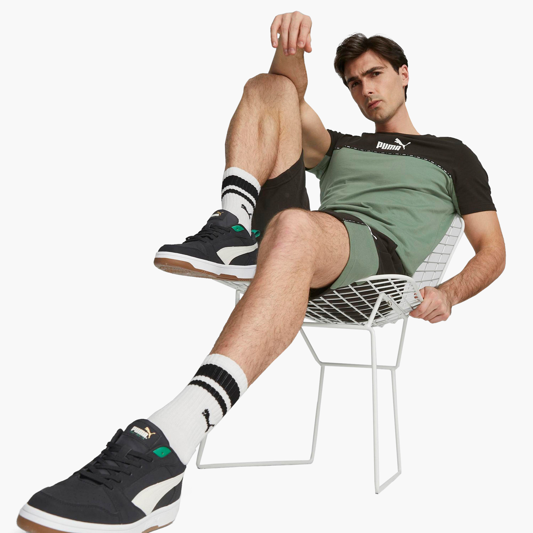 تي شيرت من بوما إسنشيال بلوك اكس تيب للرجال | 673341-men-clothing-sportswearandactivewear-tshirtsandpolos-image-3