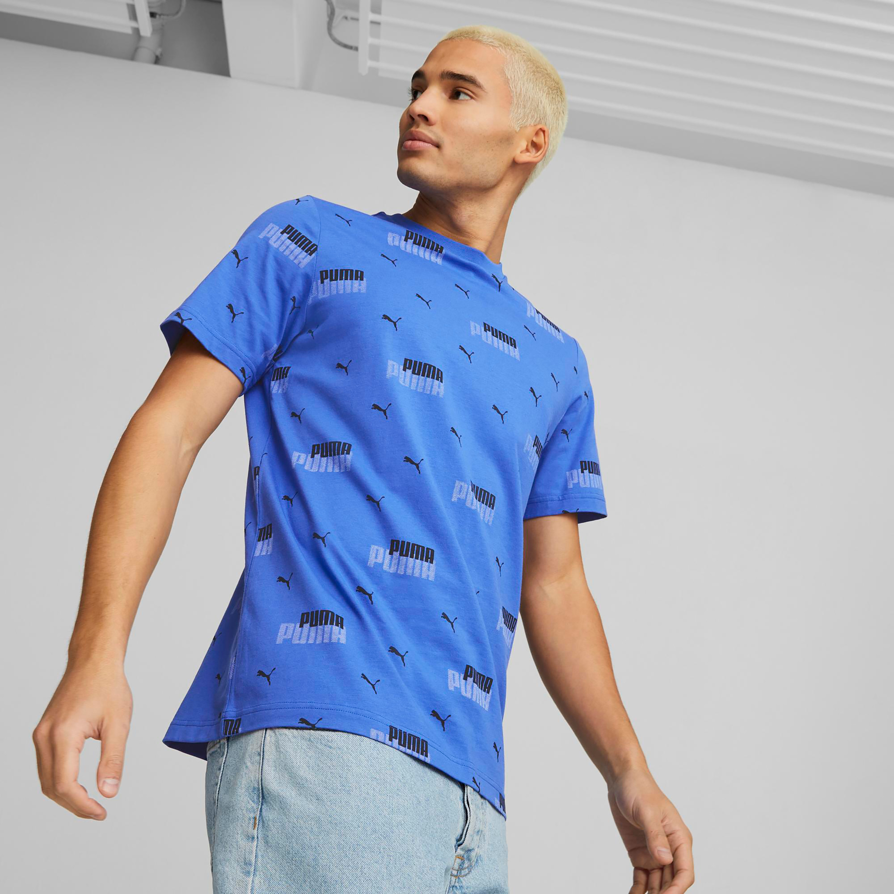 تي شيرت من بوما إسنشيال لوجو باور أوب للرجال 67336701-men-clothing-sportswearandactivewear-tshirtsandpolos-image-3