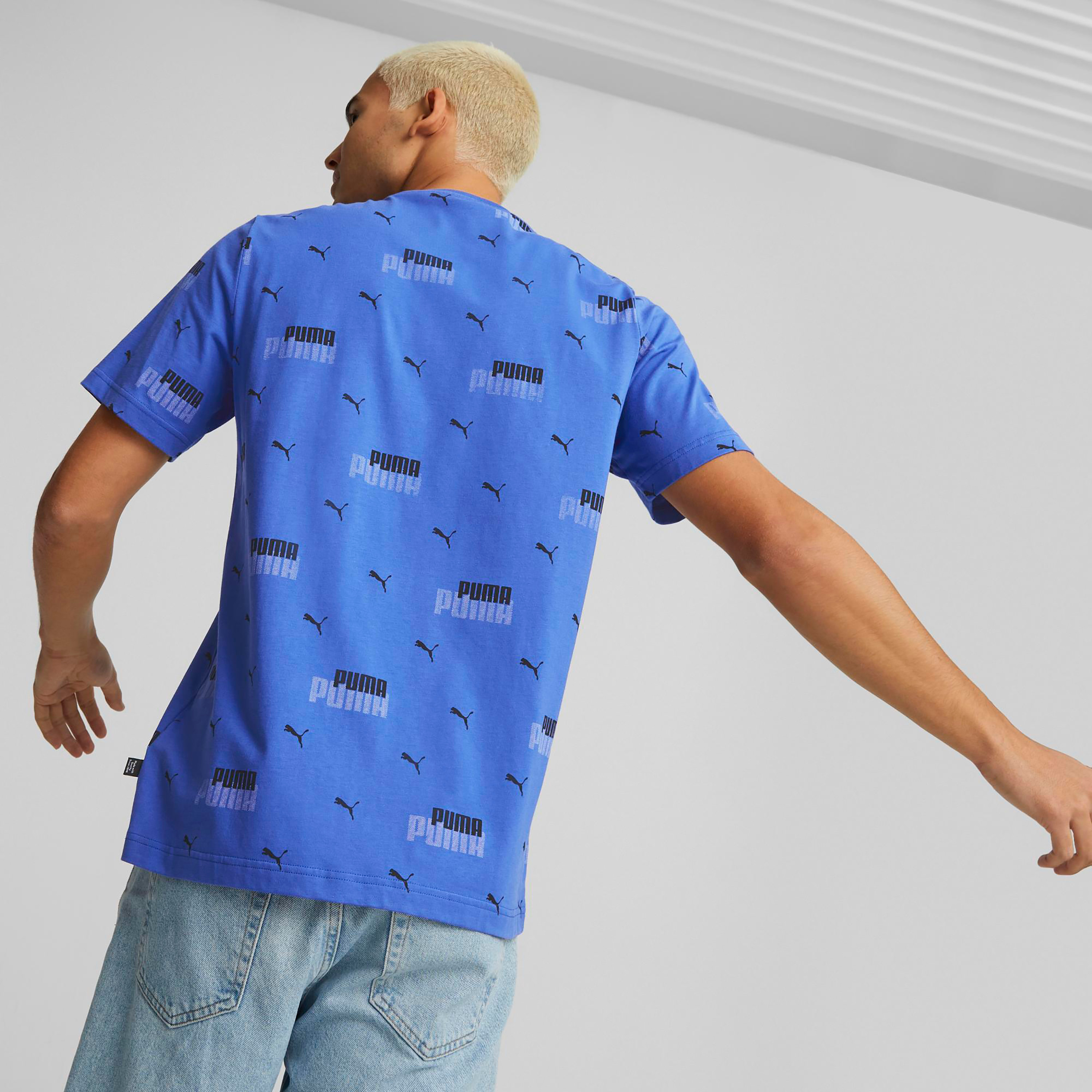 تي شيرت من بوما إسنشيال لوجو باور أوب للرجال 67336701-men-clothing-sportswearandactivewear-tshirtsandpolos-image-6
