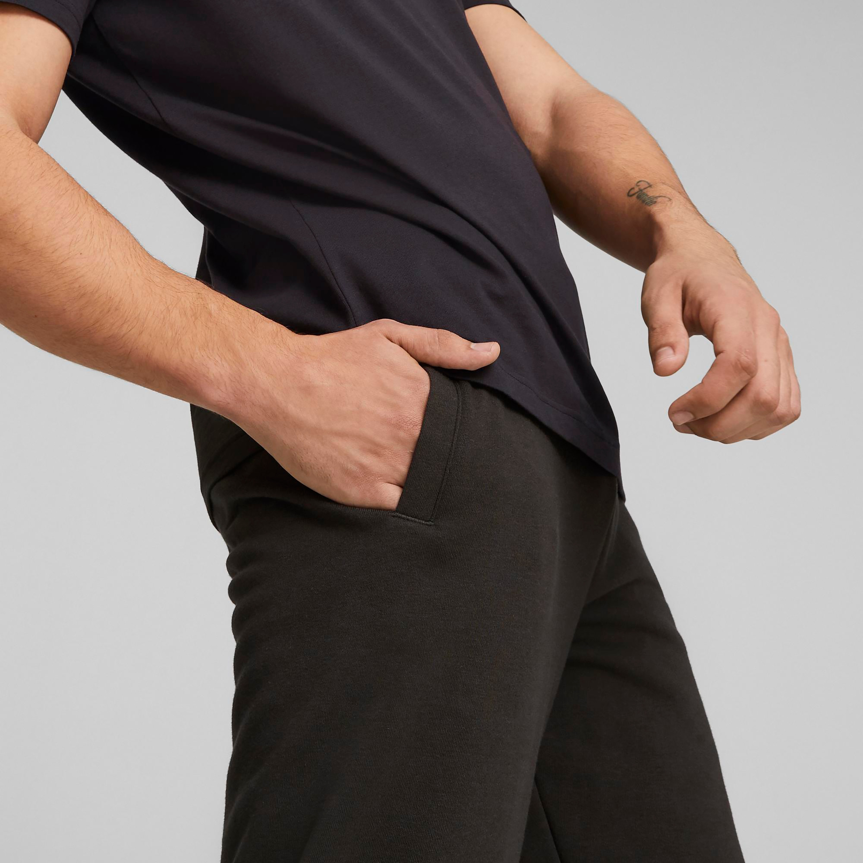بنطال سويت بينت من بوما إسنشيال لوجو لاب للرجال 67337601-men-clothing-bottoms-joggers-image-3