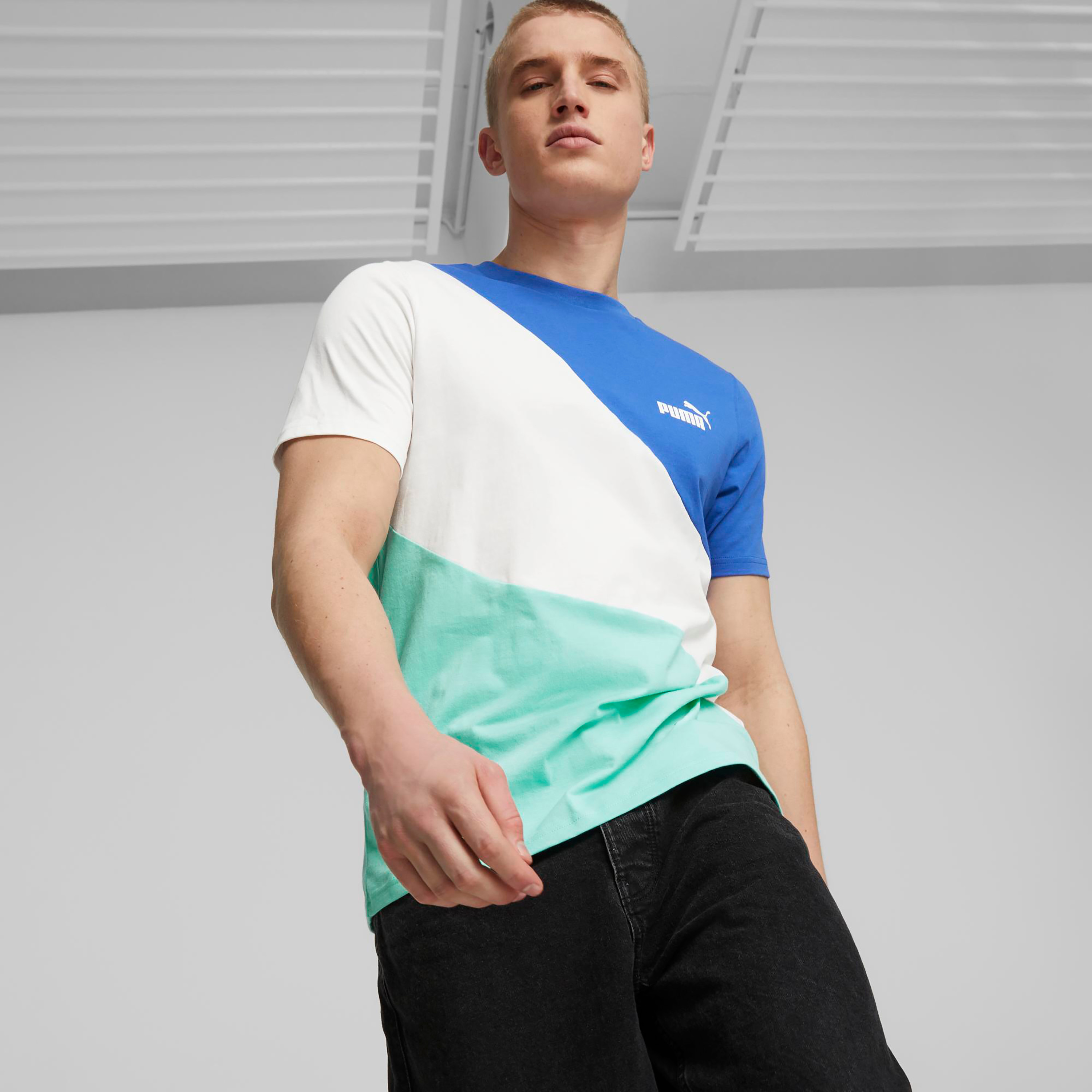 Puma Power Cat Men T-Shirt 67338002-men-clothing-sportswearandactivewear-tshirtsandpolos-image-1
