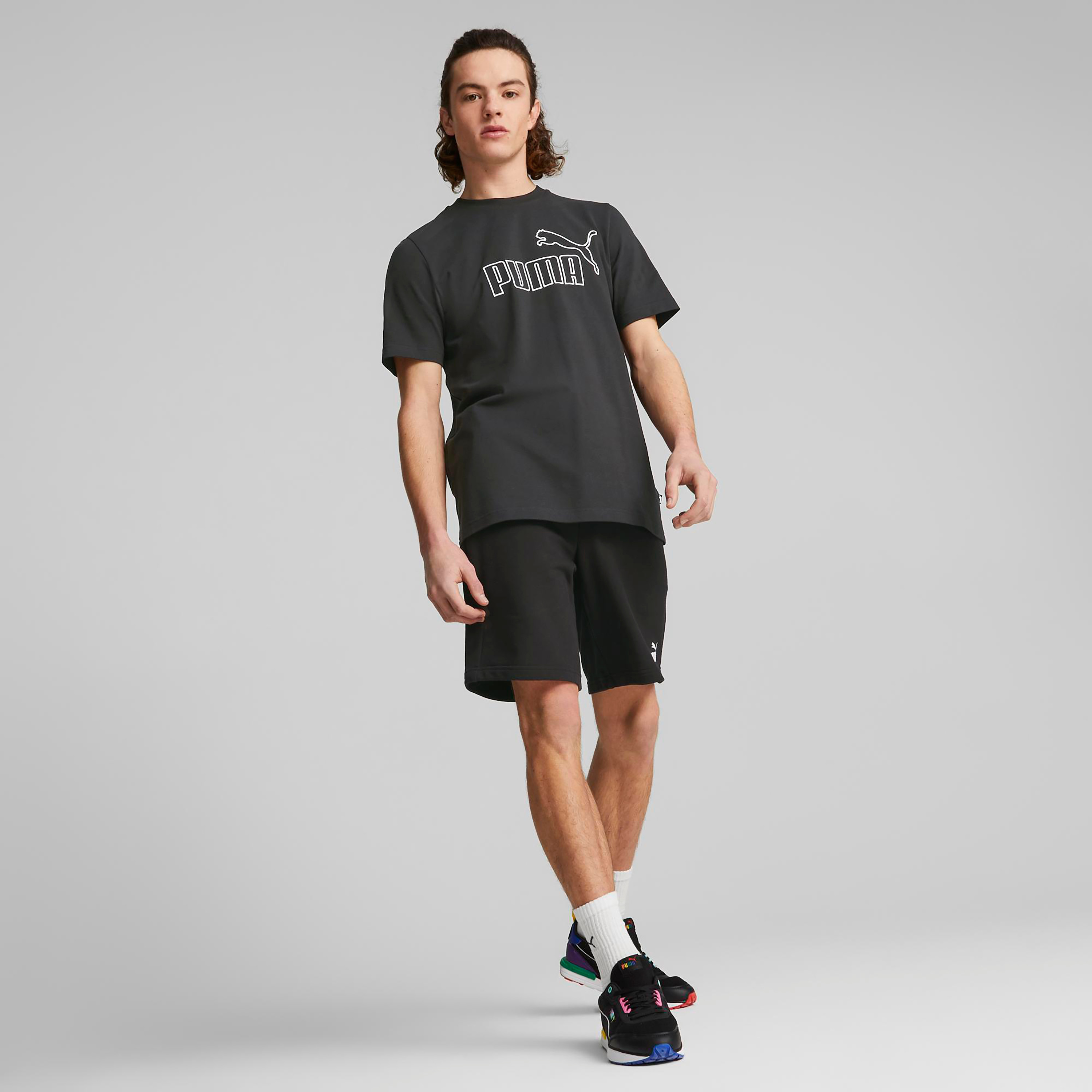 تي شيرت من بوما إسنشيال إليفتد بيكيه للرجال 67338501-men-clothing-sportswearandactivewear-tshirtsandpolos-image-2
