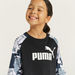 PUMA Logo Print T-shirt with Raglan Sleeves-Tops-thumbnailMobile-2