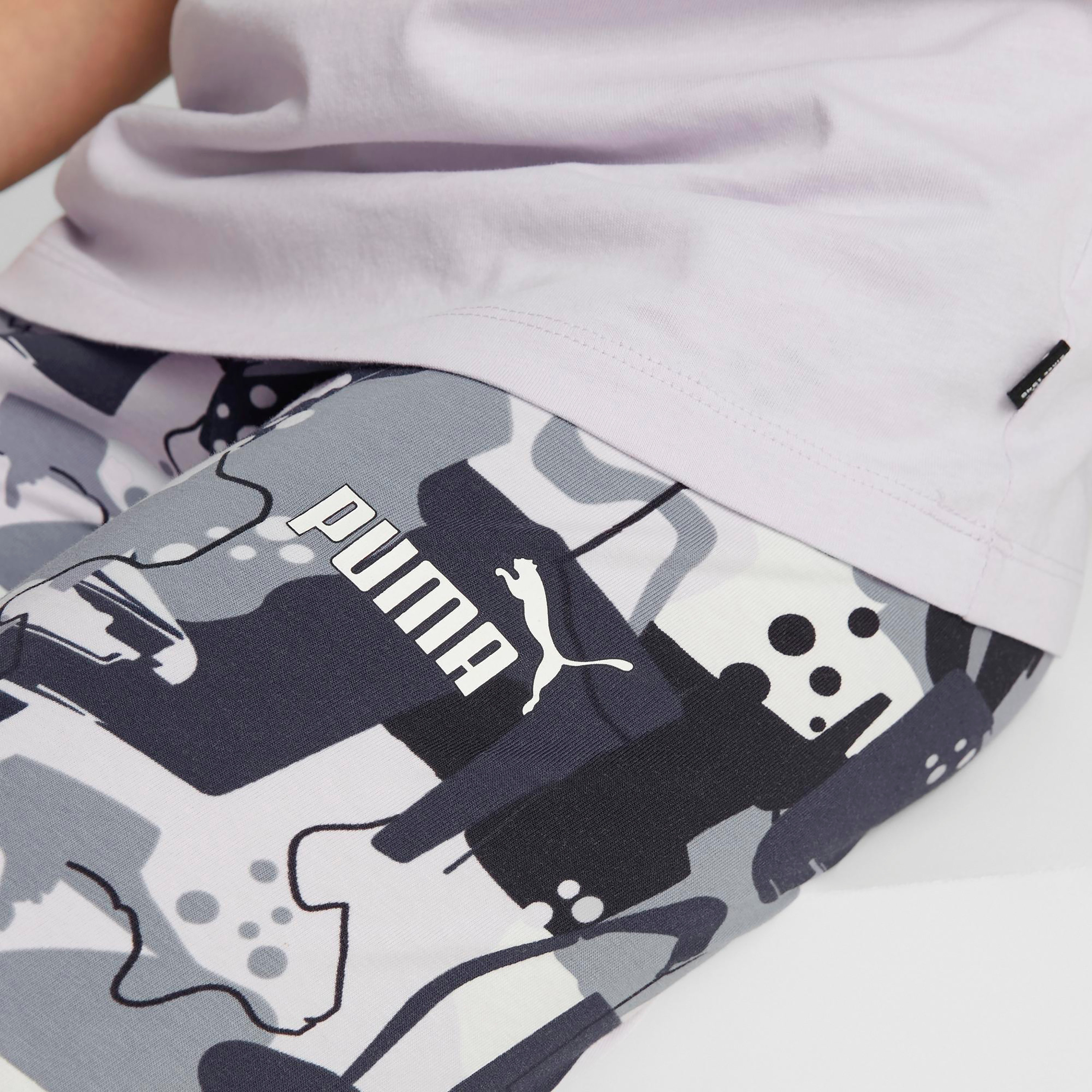بنطلون ضيق من بوما إسنشيال ستريت آرت أوب للأطفال 67351301-girls-clothing-sportswear-bottoms-image-3