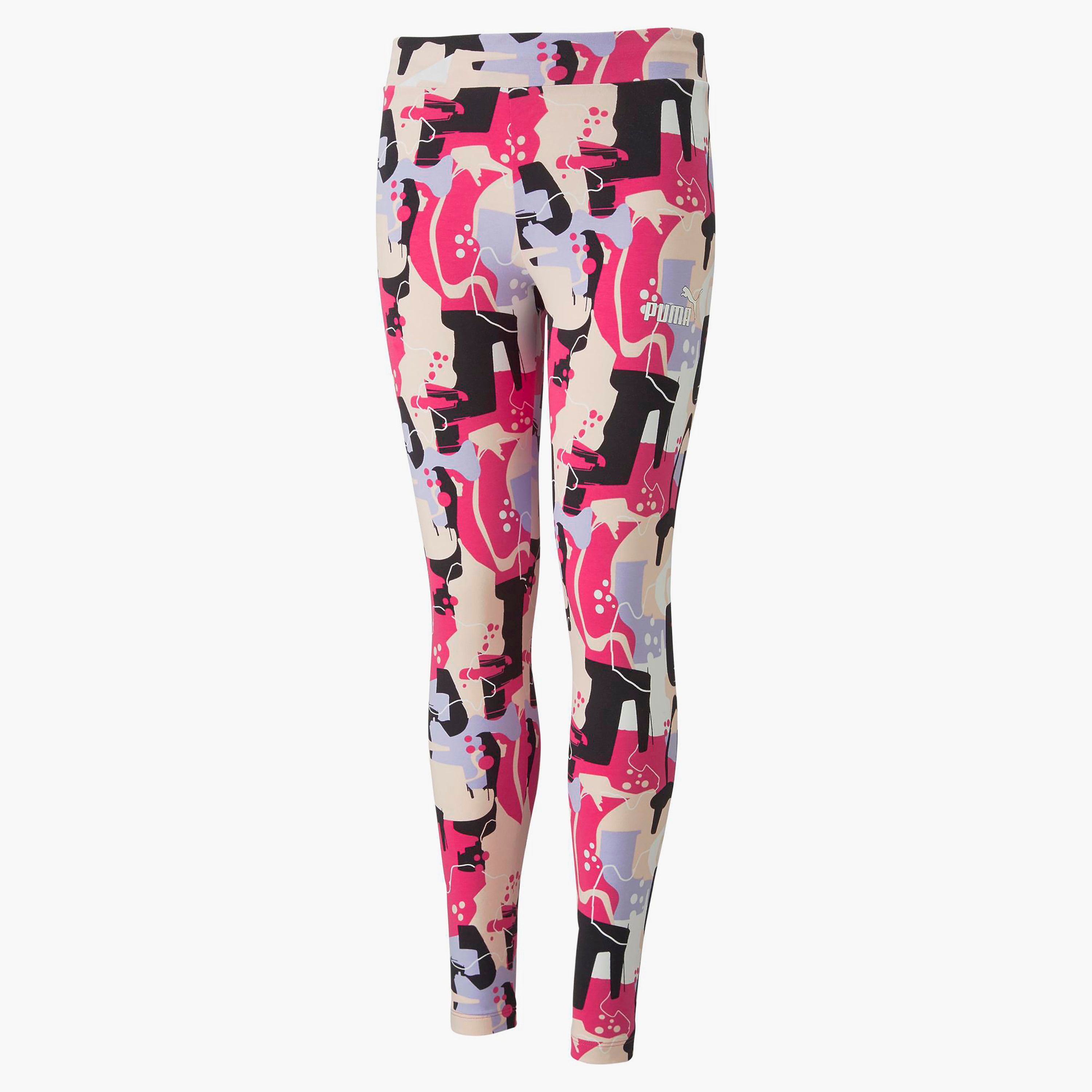 بنطلون ضيق من بوما إسنشيال ستريت آرت أوب للأطفال 67351301-girls-clothing-sportswear-bottoms-image-10